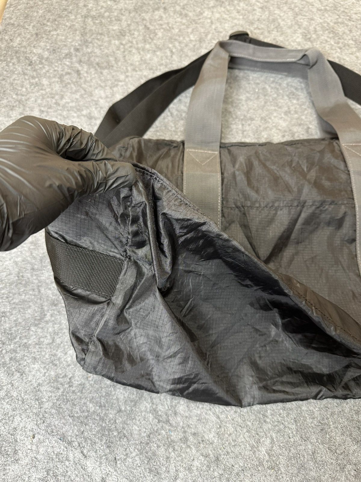 Adidas adidas Sport Bag featuring grey straps and a white logo. Size ONE SIZE - 5 Thumbnail