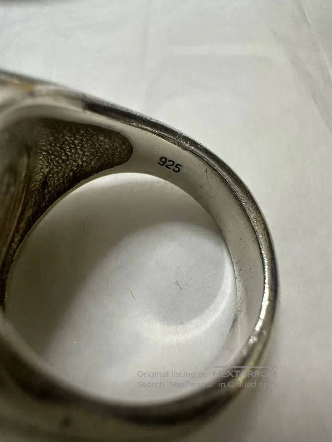 Vivienne Westwood vivienne westwood saturn ring in beige. Size ONE SIZE - 4 Thumbnail