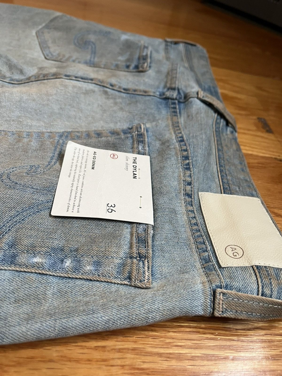 AG Adriano Goldschmied AG The Dylan Slim Skinny Jeans Size 36 - Brand New Size US 36 / EU 52 - 12 Thumbnail