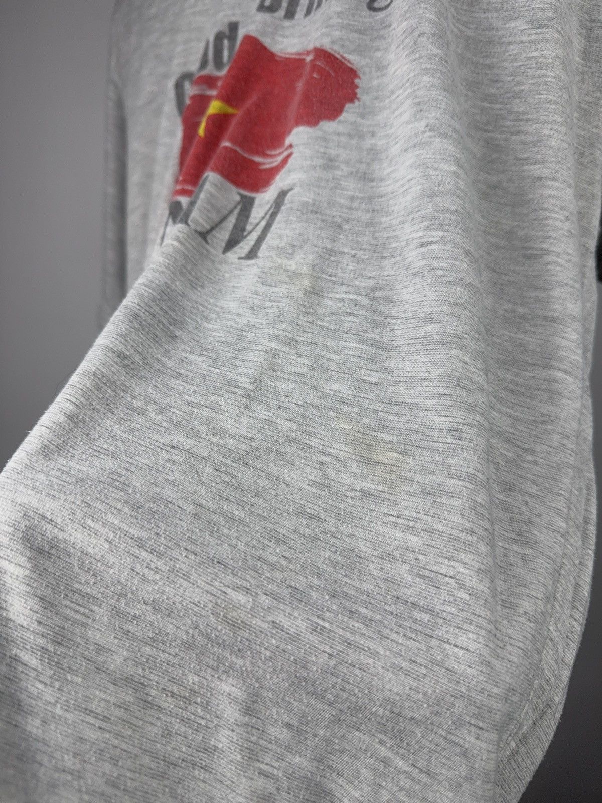 Vintage 90s Retro Good Morning Vietnam Flag Graphic Vintage T-Shirt Size US L / EU 52-54 / 3 - 10 Thumbnail