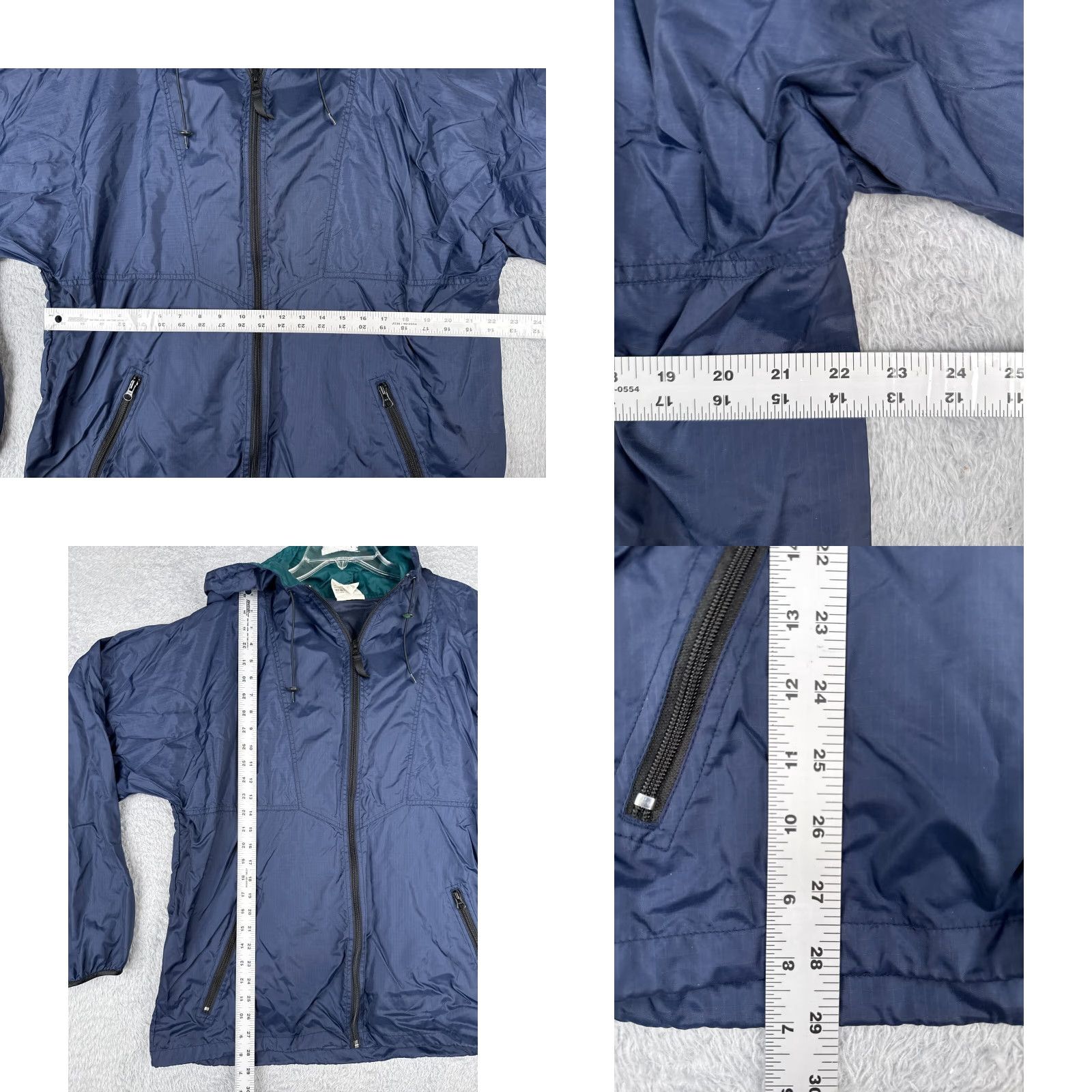 Helly Hansen Helly Hansen Jacket Adult Large Blue Full Zip Windbreaker Hood Nylon Shell Mens Size US L / EU 52-54 / 3 - 8 Thumbnail