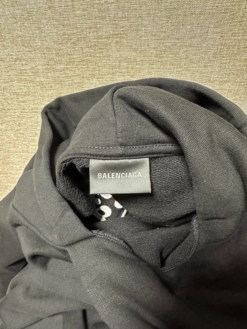 Balenciaga Balenciaga Wave Coke Logo Embroidered Logo Hoodie Size US XXS / EU 40 - 6 Thumbnail