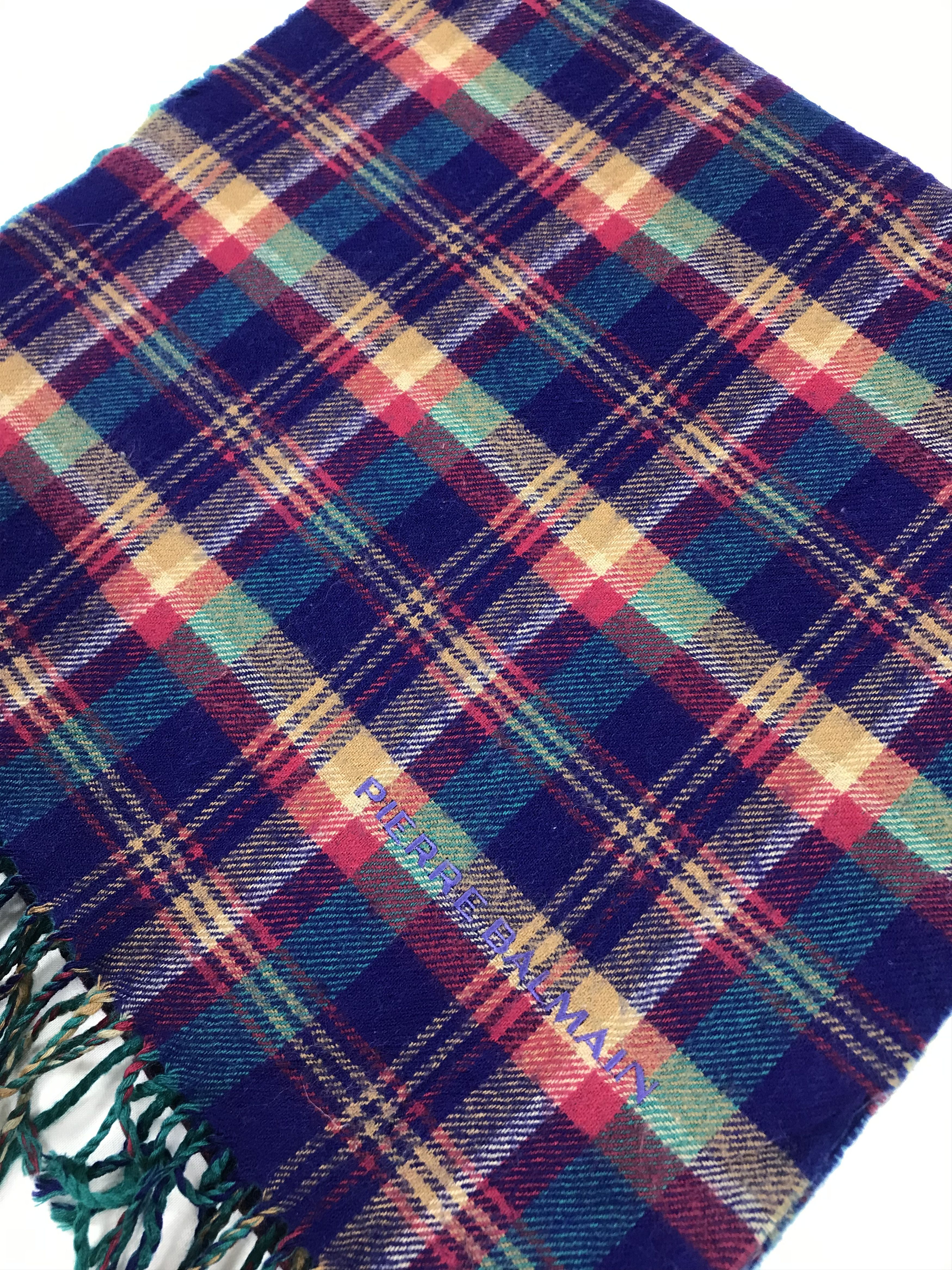 Pierre Balmain Pierre Balmain Luxury Scarf / Muffler / Wool Size ONE SIZE - 1 Thumbnail