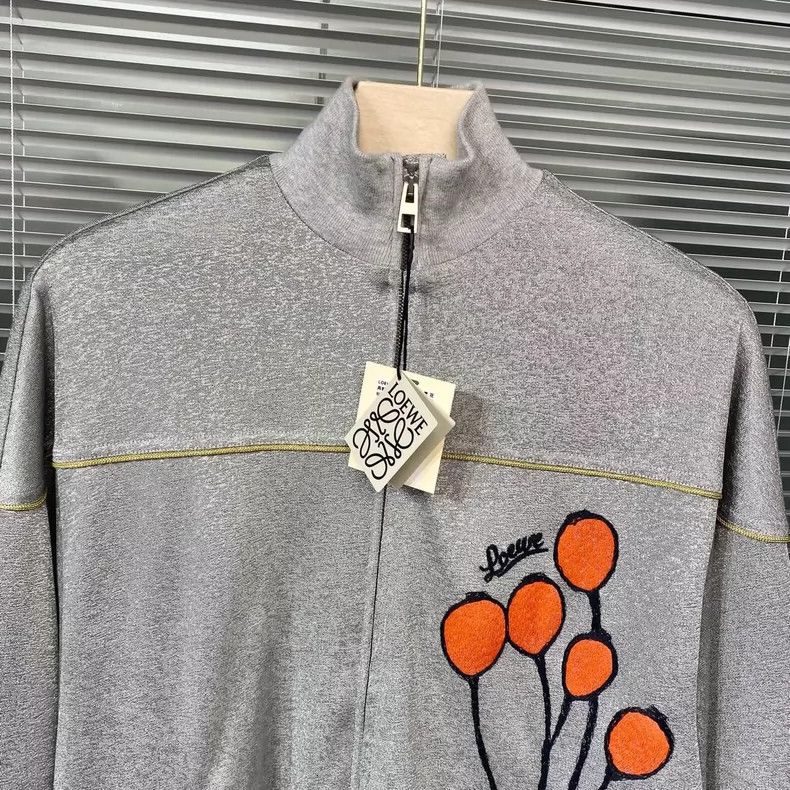 Loewe LOEWE Jacket, coat, floral embroidery Size 4XL / US 24-26 - 4 Thumbnail