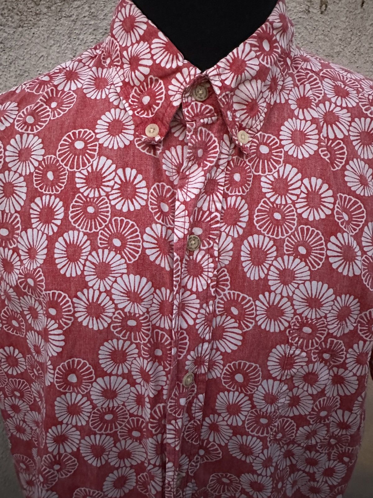 Reyn Spooner PreOwned Reyn Spooner Classic Hawaiian Print Red Men's XL Size US XL / EU 56 / 4 - 3 Thumbnail
