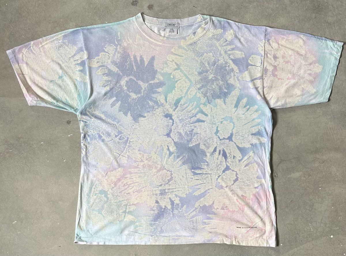 Cherokee VINTAGE CHEROKEE ALL OVER PRINT FLORAL TEE Size US XXL / EU 58 / 5 - 1 Thumbnail