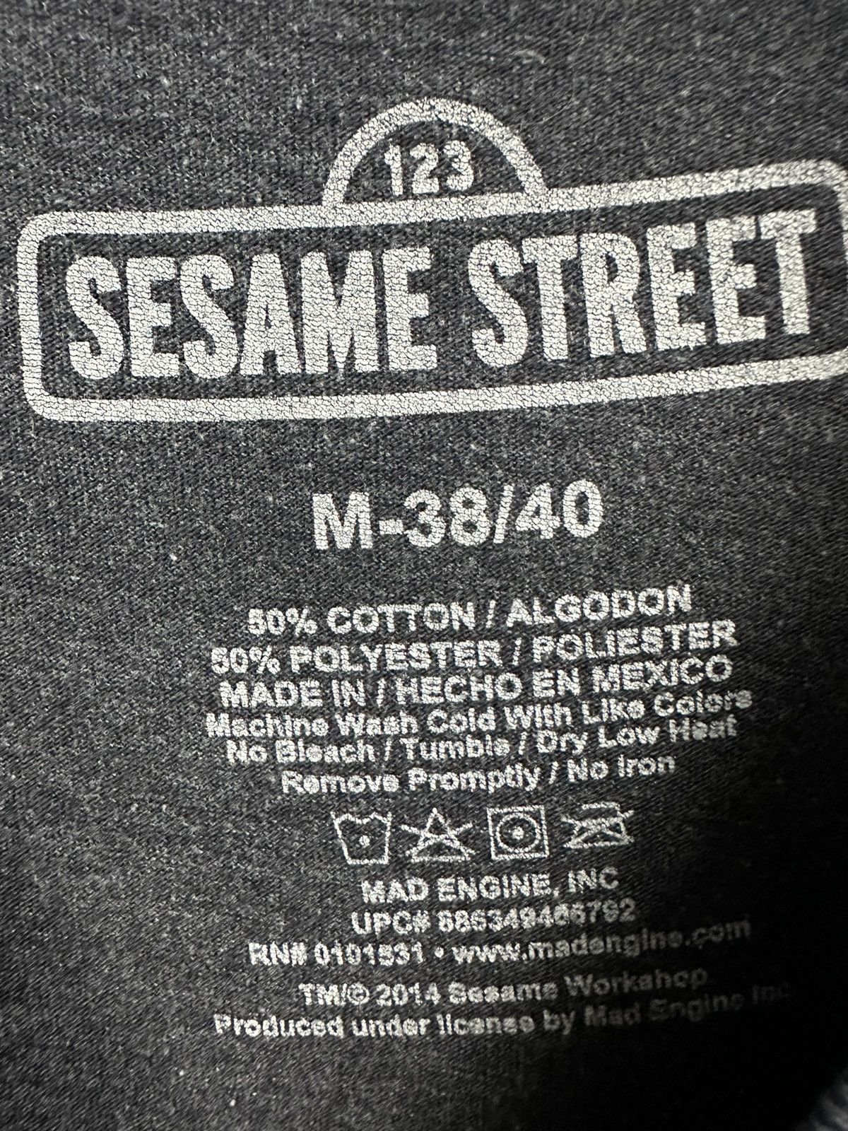 Cartoon Network Y2k Sesame Street Mad Engine Tshirt A547 Size US M / EU 48-50 / 2 - 7 Thumbnail