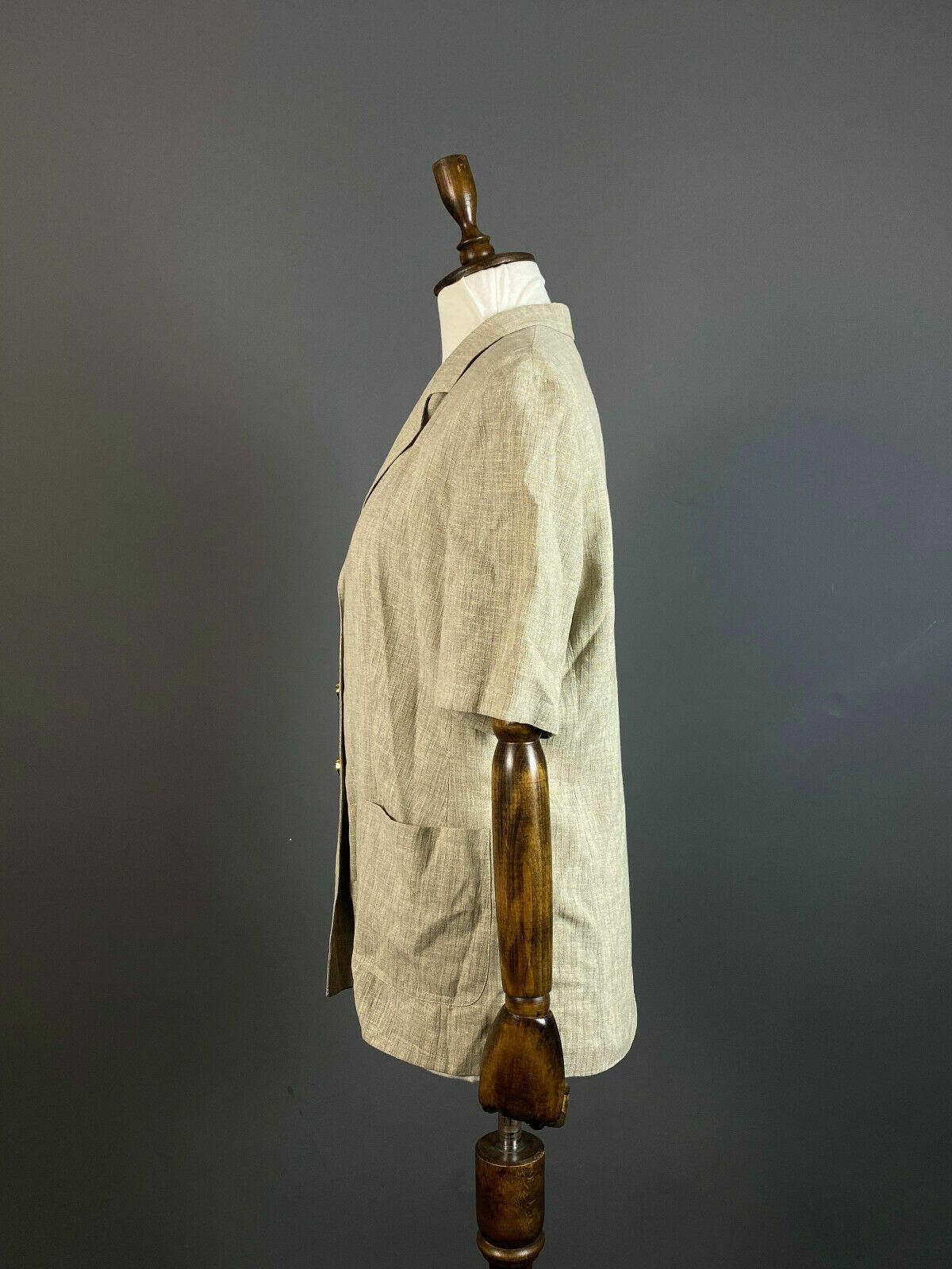Escada Escada Beige Polyester Light Blazer Jacket Size 40 Size M / US 6-8 / IT 42-44 - 4 Thumbnail