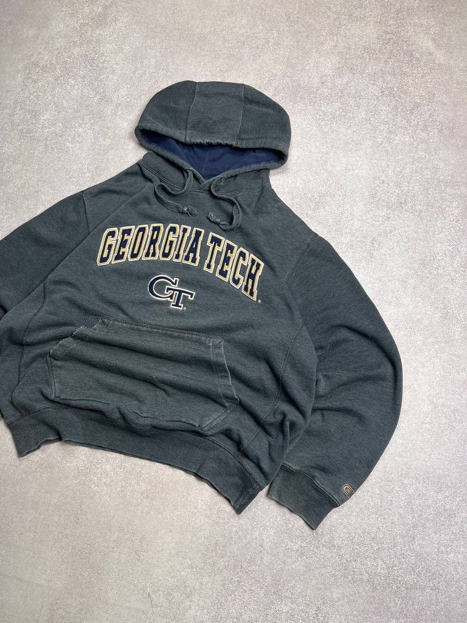 Vintage Vintage Georgia Tech Boxy Archival Hoodie L Size US L / EU 52-54 / 3 - 2 Thumbnail