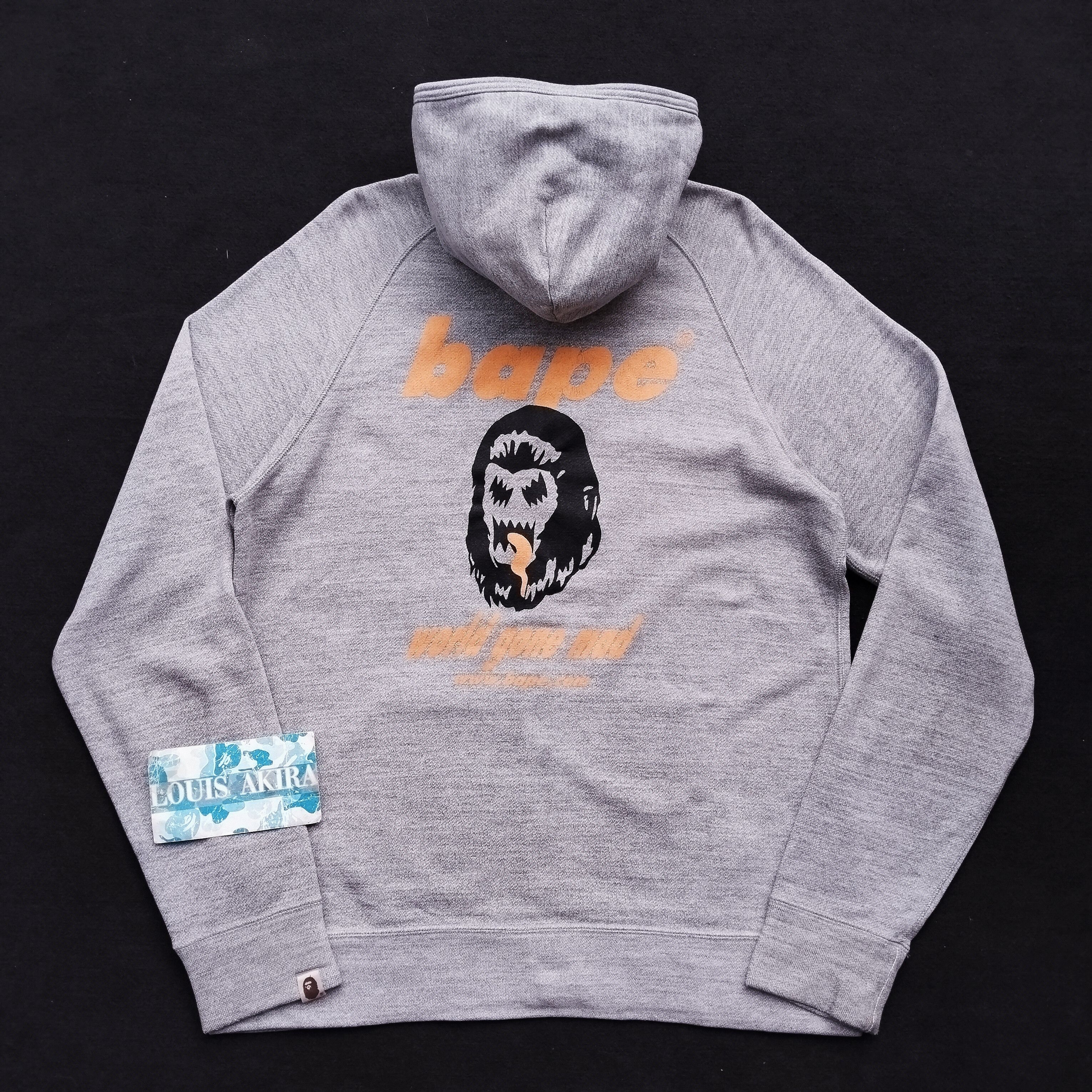 Bape 2011 Bape World Gone Mad Zip Up Hoodie Size US L / EU 52-54 / 3 - 1 Thumbnail