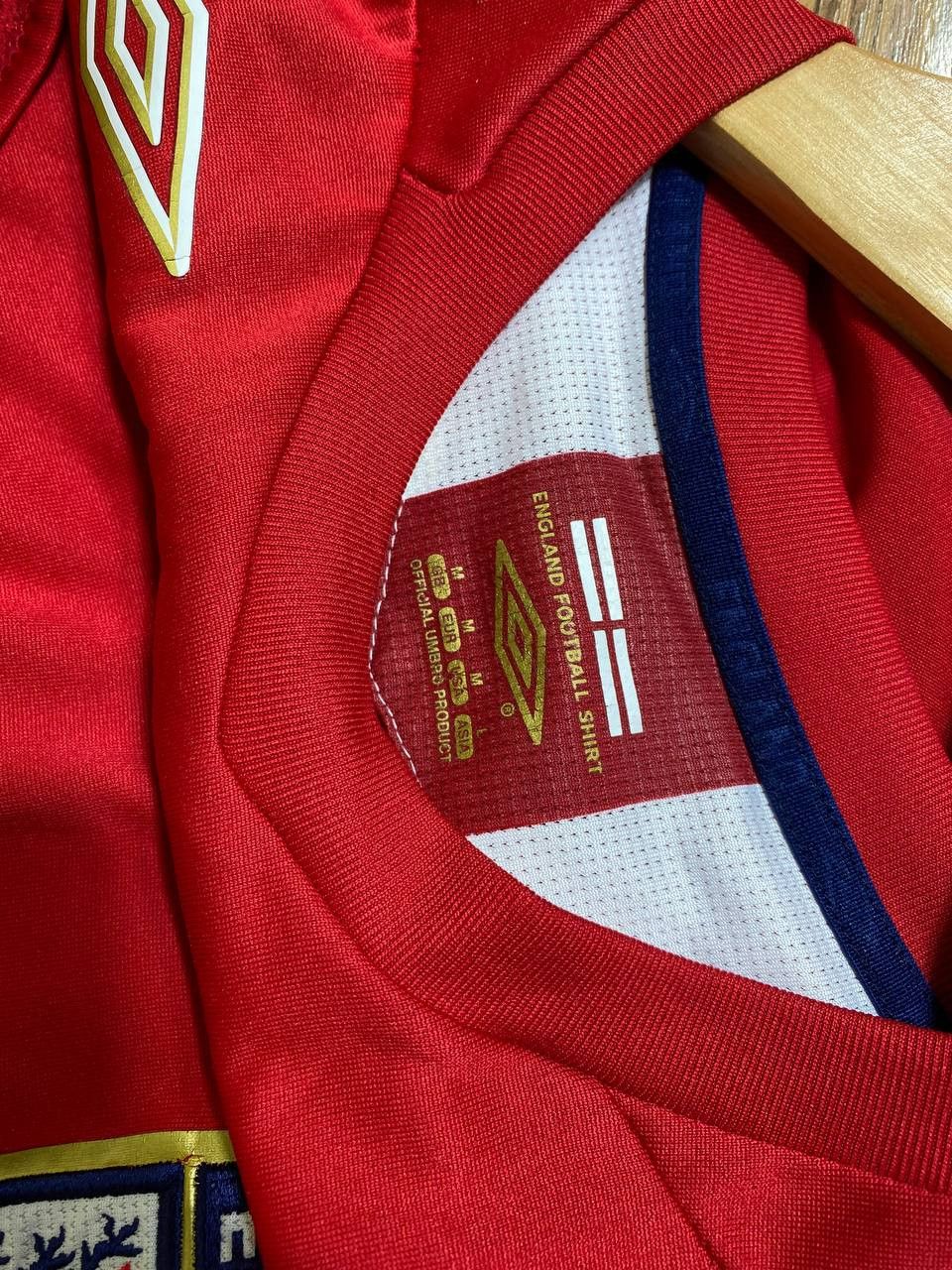 Umbro 2005-07 England Football Shirt Jersey Vintage Size US M / EU 48-50 / 2 - 10 Thumbnail