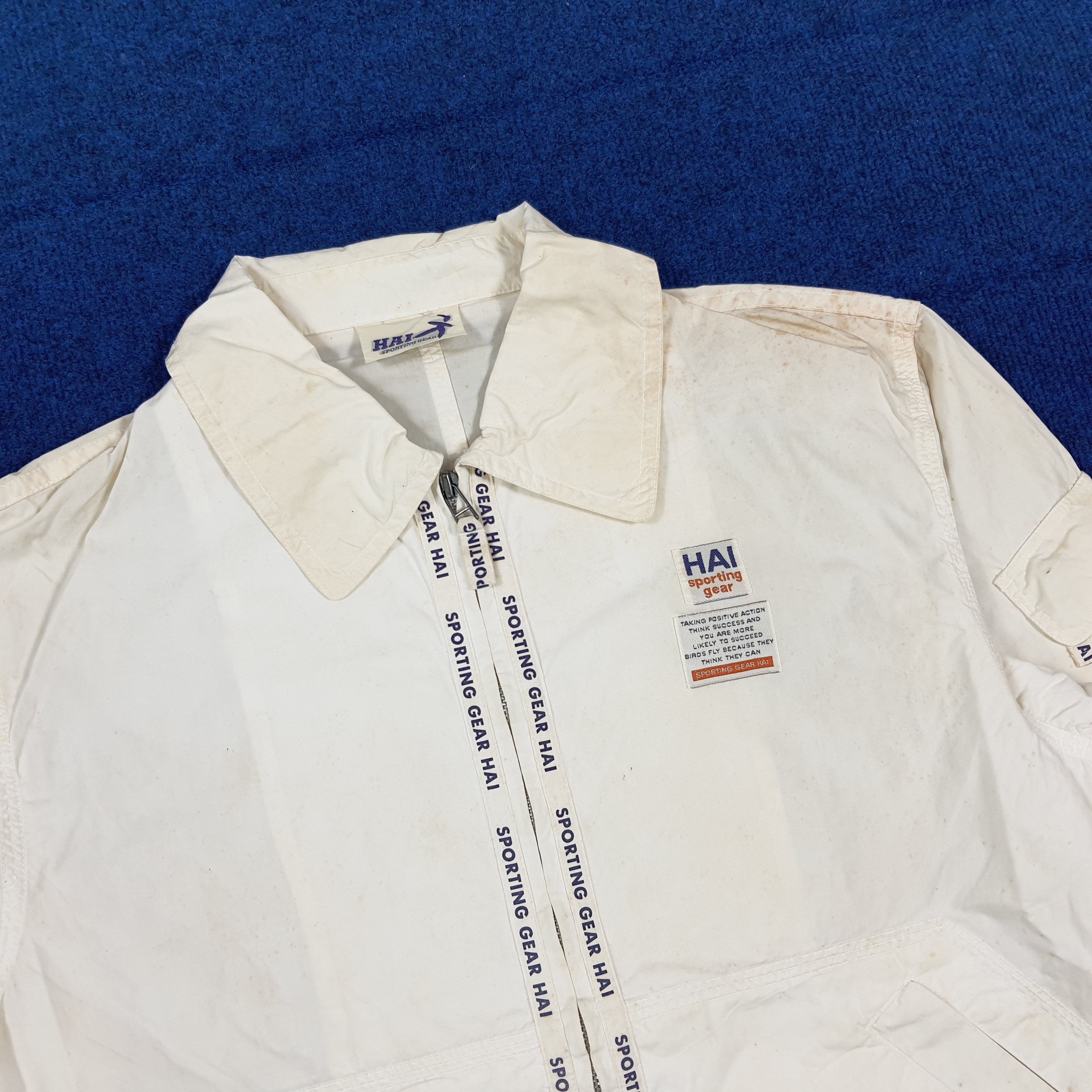 Hai Sporting Gear Vintage Issey Miyake HAI Sporting Gear Zip-Up Jacket C307N20 Size US L / EU 52-54 / 3 - 2 Thumbnail