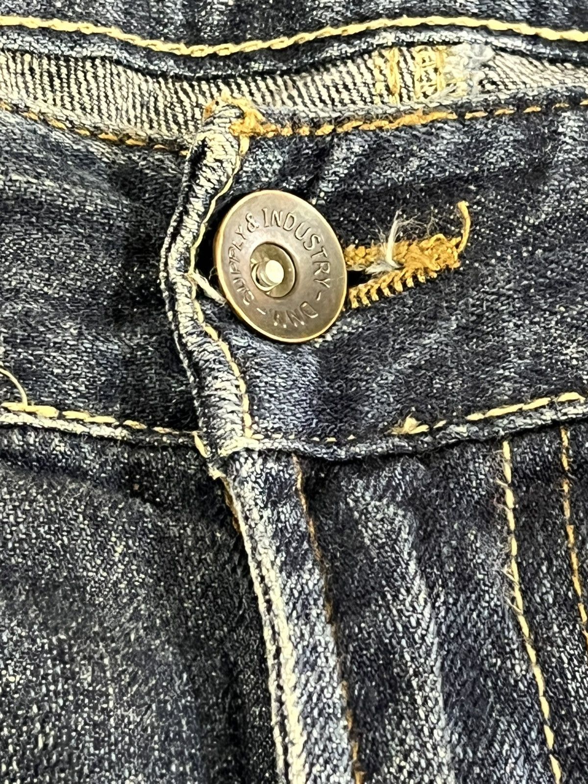 Denim & Supply Ralph Lauren × Ralph Lauren Vintage Denim&Supply Ralph Lauren Selvedge Distressed Dneim Size US 34 / EU 50 - 11 Thumbnail