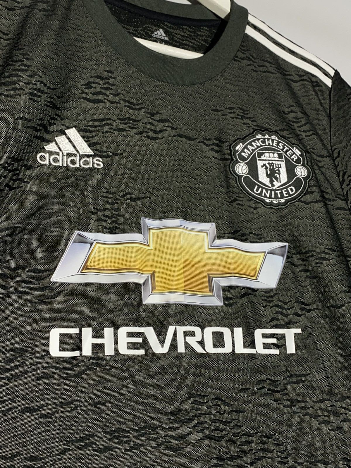 Adidas Manchester United 2020/21 Away Adidas Football Shirt y2k Size US M / EU 48-50 / 2 - 4 Thumbnail