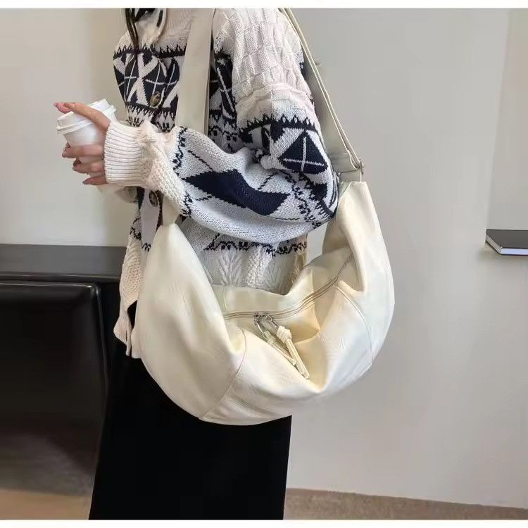 Japanese Brand Causal Large Capacity PU Soft Leather Bag Size ONE SIZE - 2 Thumbnail