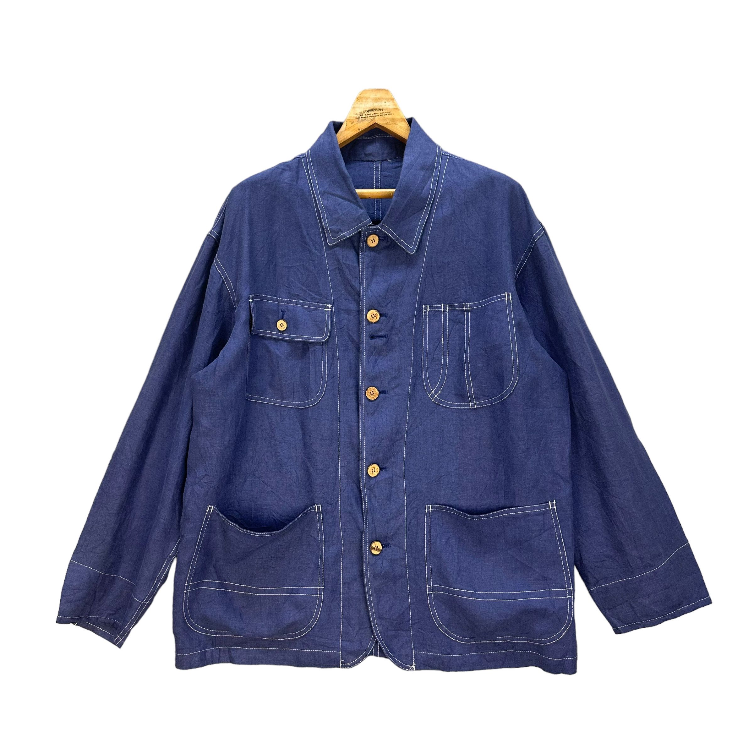 JUN MEN JUN MEN CASUAL JACKET #8258-218 Size US XL / EU 56 / 4 - 1 Thumbnail