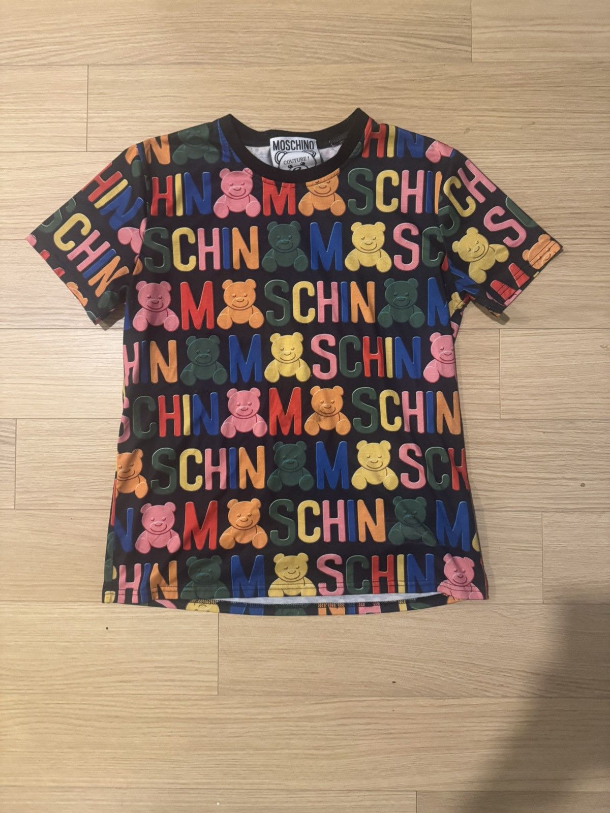 Moschino Moschino Tshirt All Over Print Logo Size US M / EU 48-50 / 2 - 2 Thumbnail