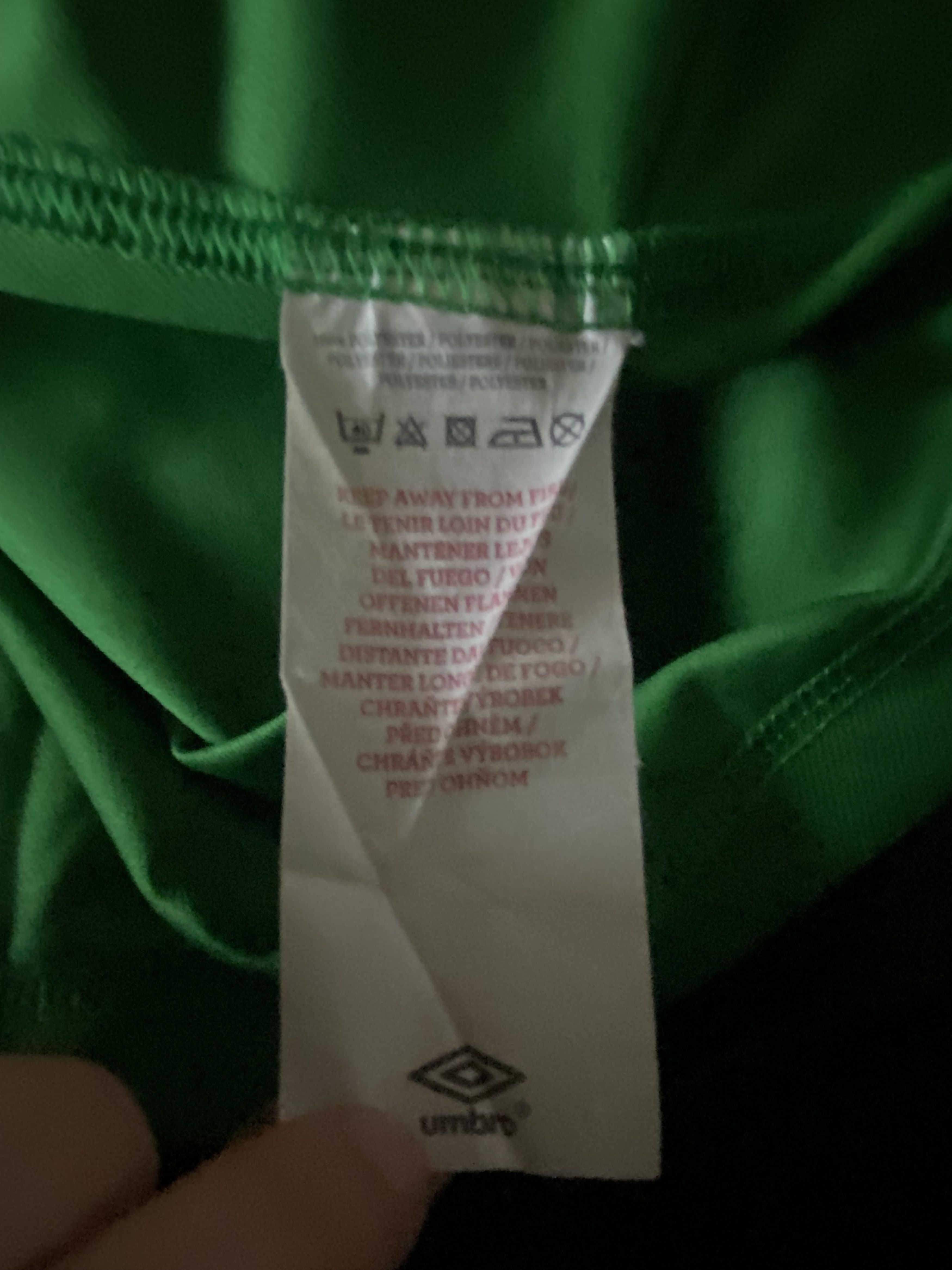 Umbro Vintage SHAMROCK ROVERS F.C. Umbro - L - UNIQUE Size US L / EU 52-54 / 3 - 6 Thumbnail
