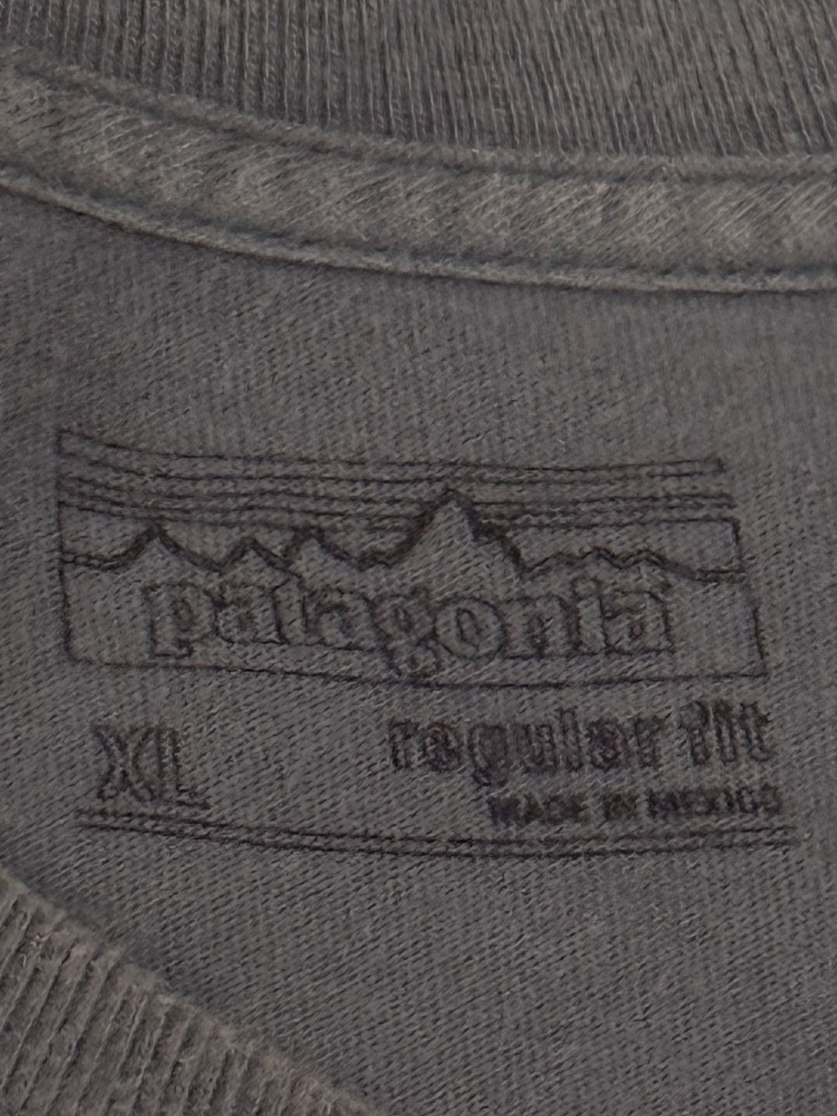 Patagonia Classic Retro Logo Tee Green Sz. XL Short Sleeve