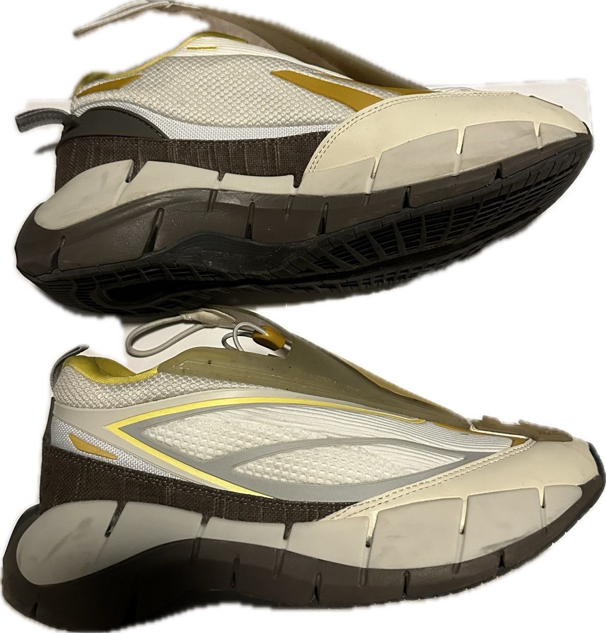 Reebok Zig 3D Storm Hydro (colors: Cottweiler Alabaster)