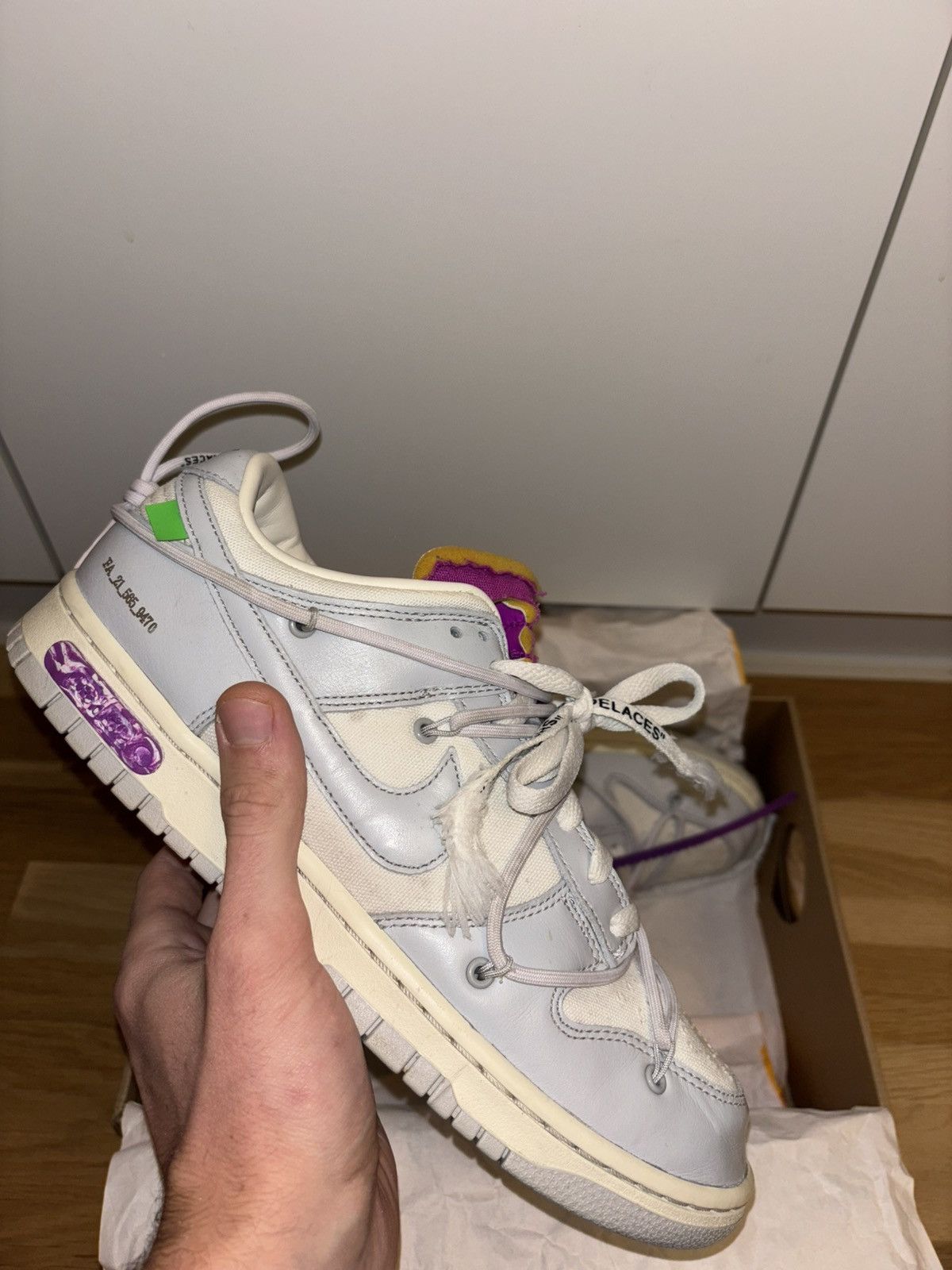 Nike DUNK LOW X OFF-WHITE 'LOT 03 OF 50'