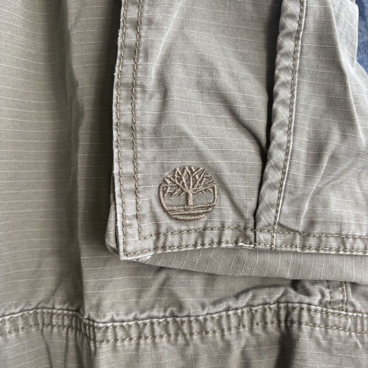Timberland Vintage Timberland Cargo Shorts Men 34 Green Baggy Military Size US 34 / EU 50 - 5 Thumbnail