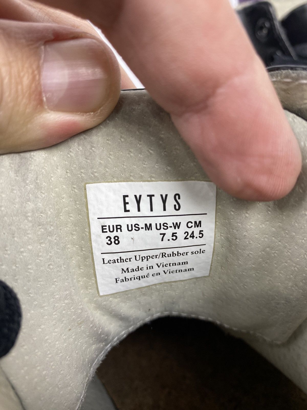 Eytys Eytys Genuine Leather Boots Hi-Top size 38 Size US 7.5 / IT 37.5 - 11 Thumbnail