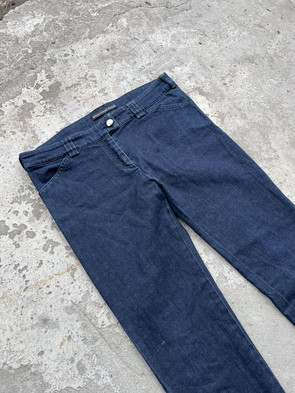 Balenciaga 2009 Balenciaga Pants Archive Denim Jeans Size 27" / US 4 / IT 40 - 9 Thumbnail