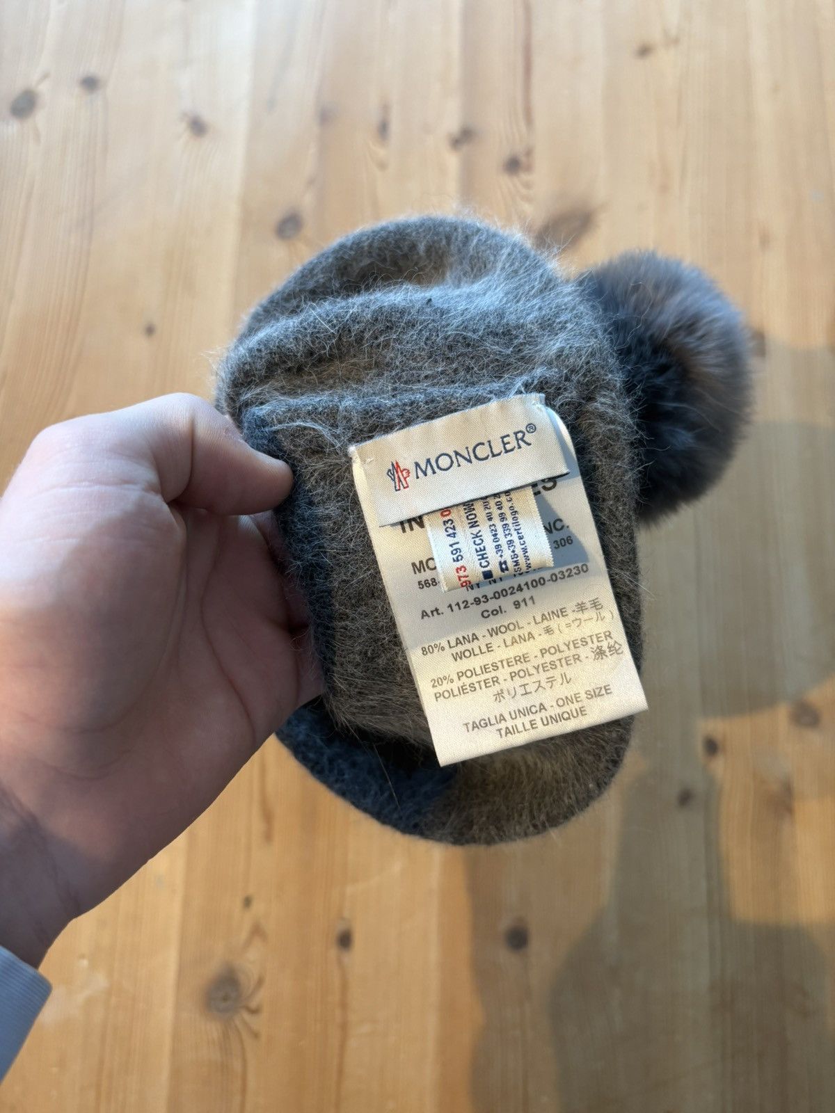 Moncler Moncler Berretto Womens Beanie Size ONE SIZE - 5 Thumbnail
