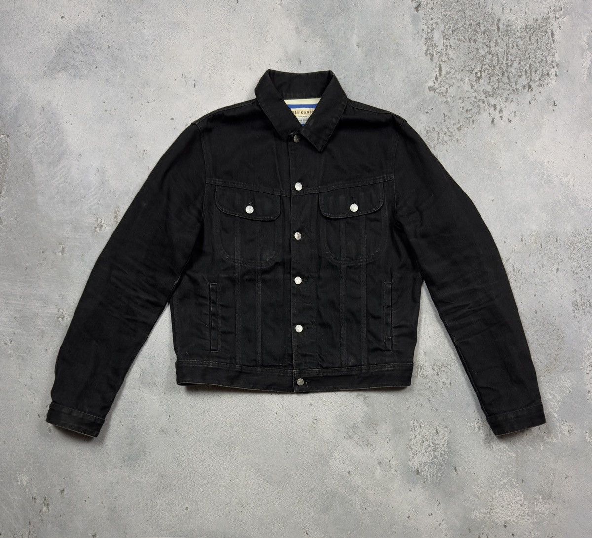 Pre-owned Acne Studios X Vintage Acne Studios Black Bla Konst Vintage Denim Jacket