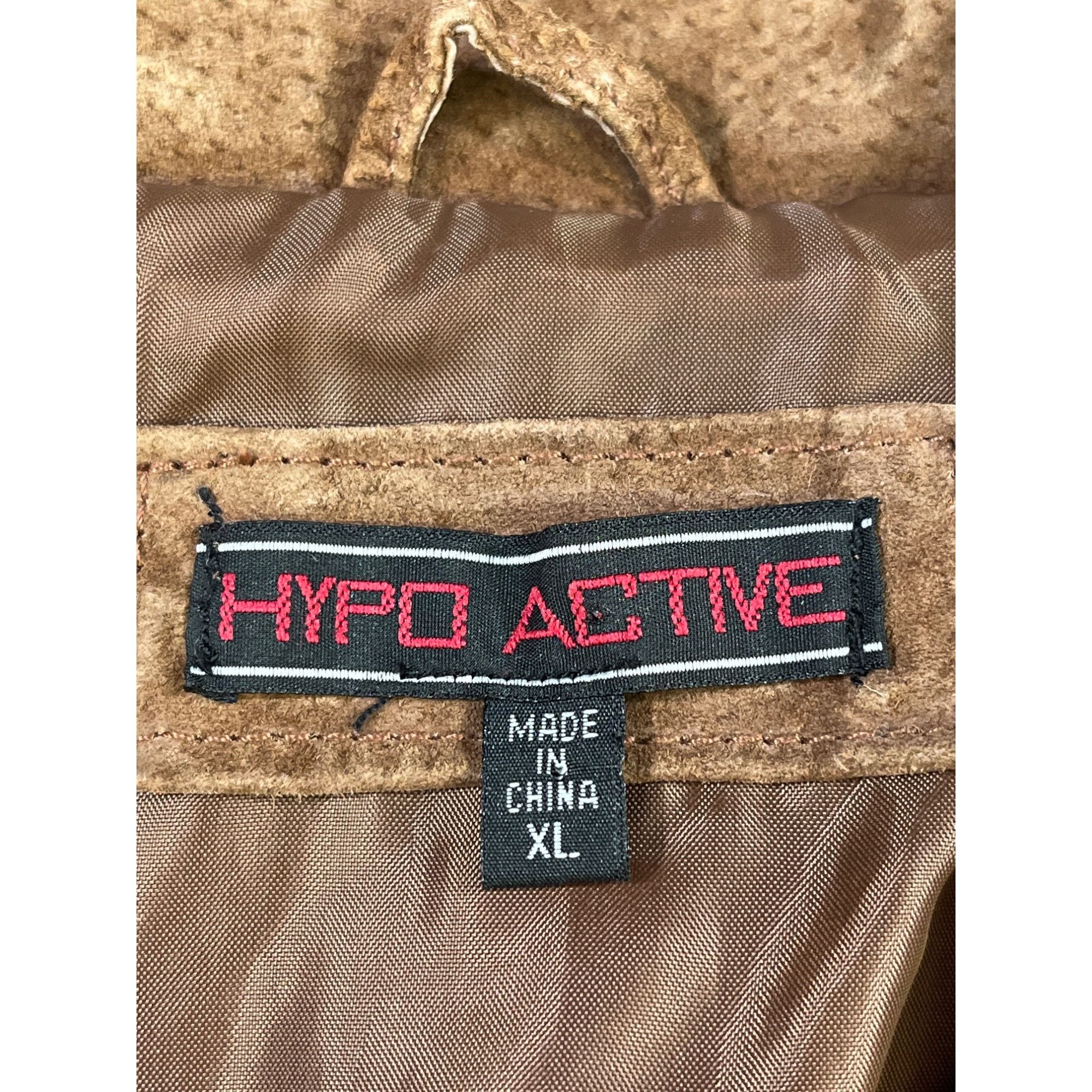 Other Hypo Active Women's Brown Leather Jacket Size XL SKU 5631 Size XL / US 12-14 / IT 48-50 - 4 Thumbnail