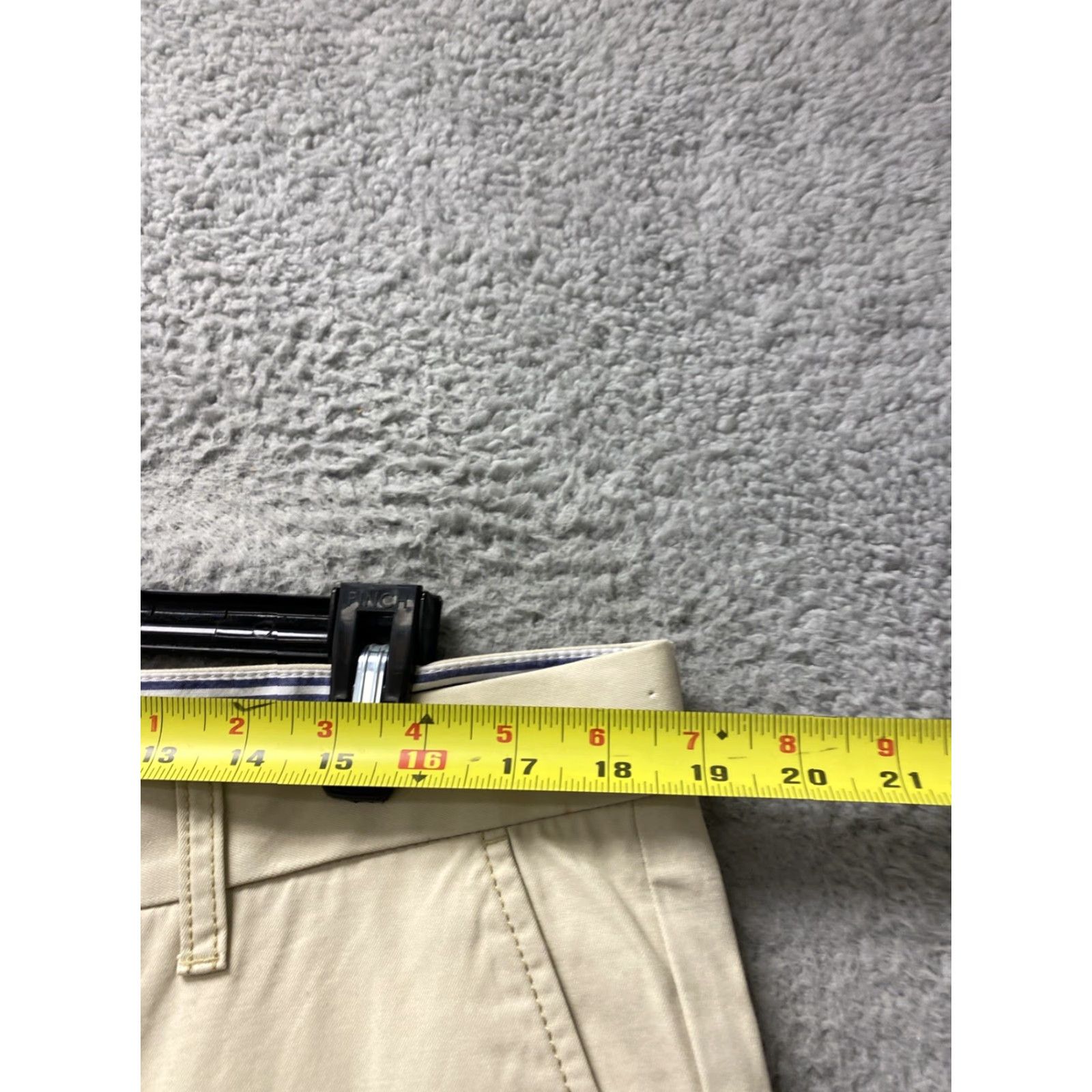 Tommy Hilfiger Tommy Hilfiger Chino Pants Dress Pants 36x30 Mens Modern Beige Regular Inseam 30 Beige City Wedding Preppy Stretch Size US 36 / EU 52 - 3 Thumbnail