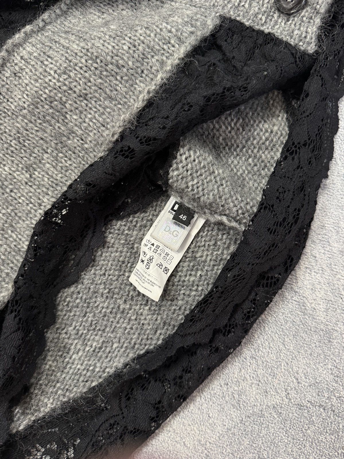 Dolce & Gabbana Dolce&Gabbana sweater knited grey women’s size 46 Size L / US 10 / IT 46 - 7 Thumbnail