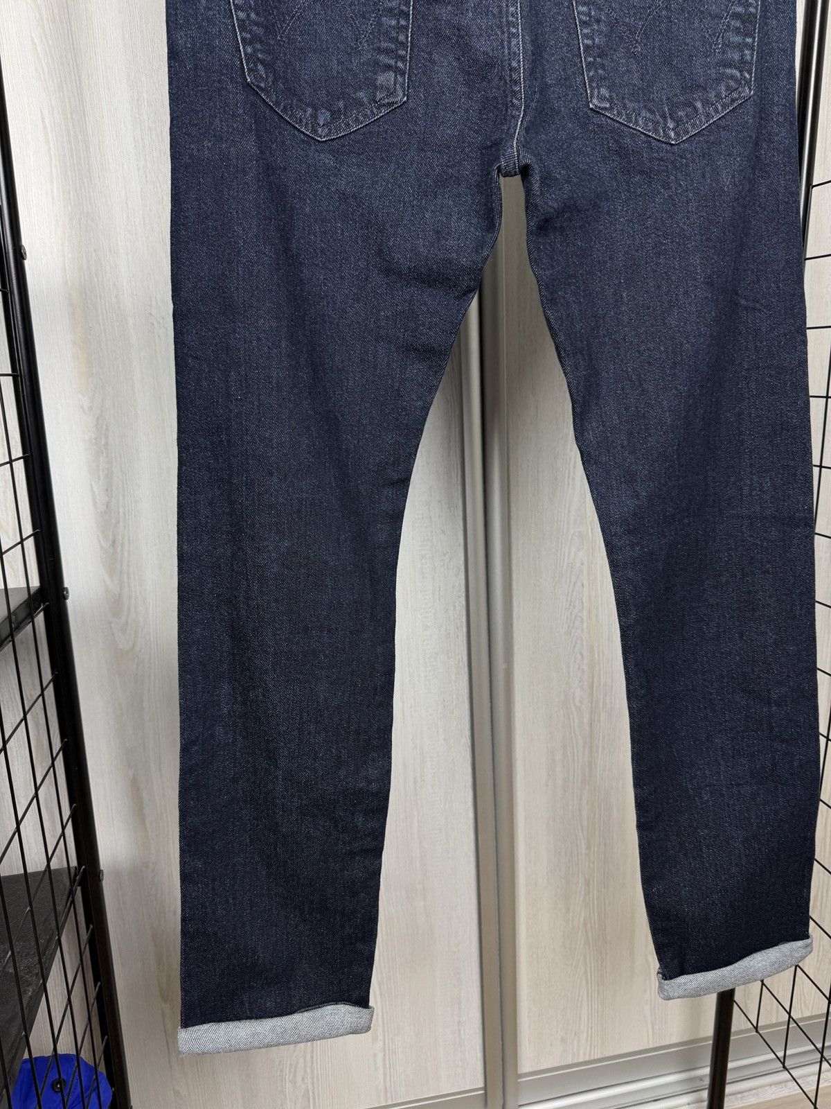 Edwin Edwin ED-80 Slim Tapered Navy blue selvedge denim jeans Size US 32 / EU 48 - 12 Thumbnail