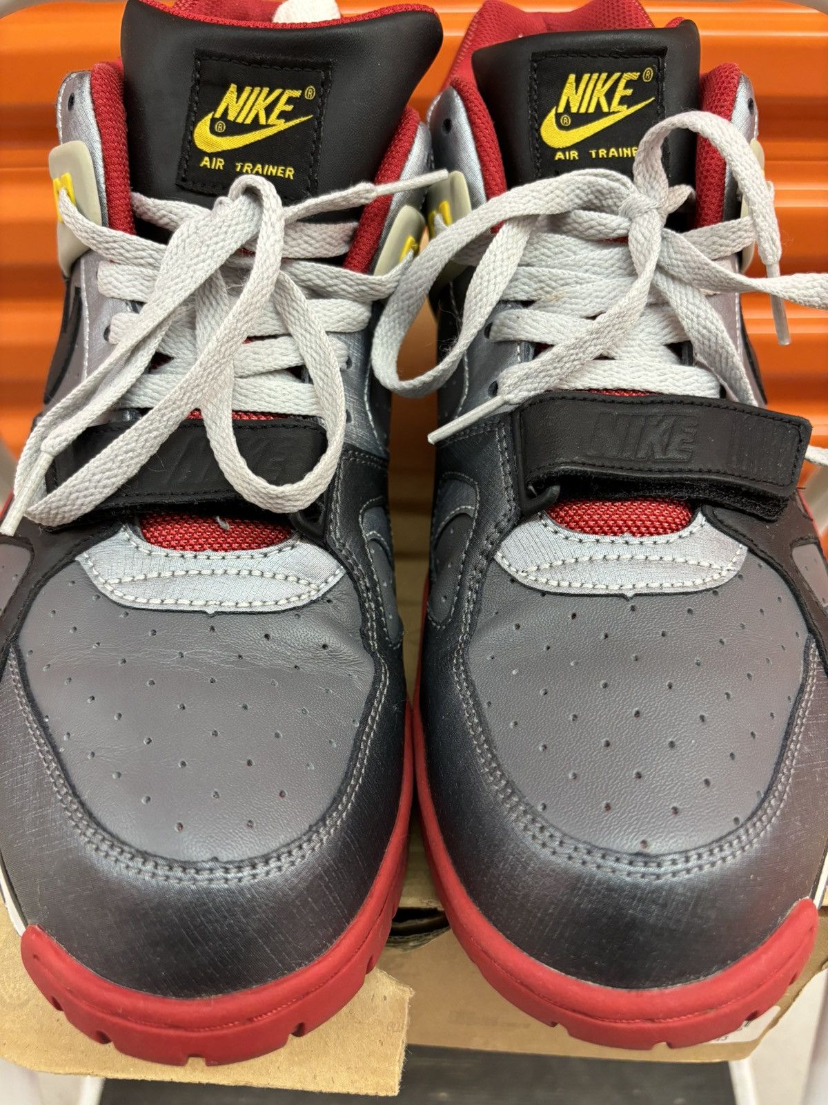 Nike × Vintage ***FINAL DROP***RARE 2008 NIKE AIR TRAINER 3 HIGH 13 Size US 13 / EU 46 - 3 Thumbnail