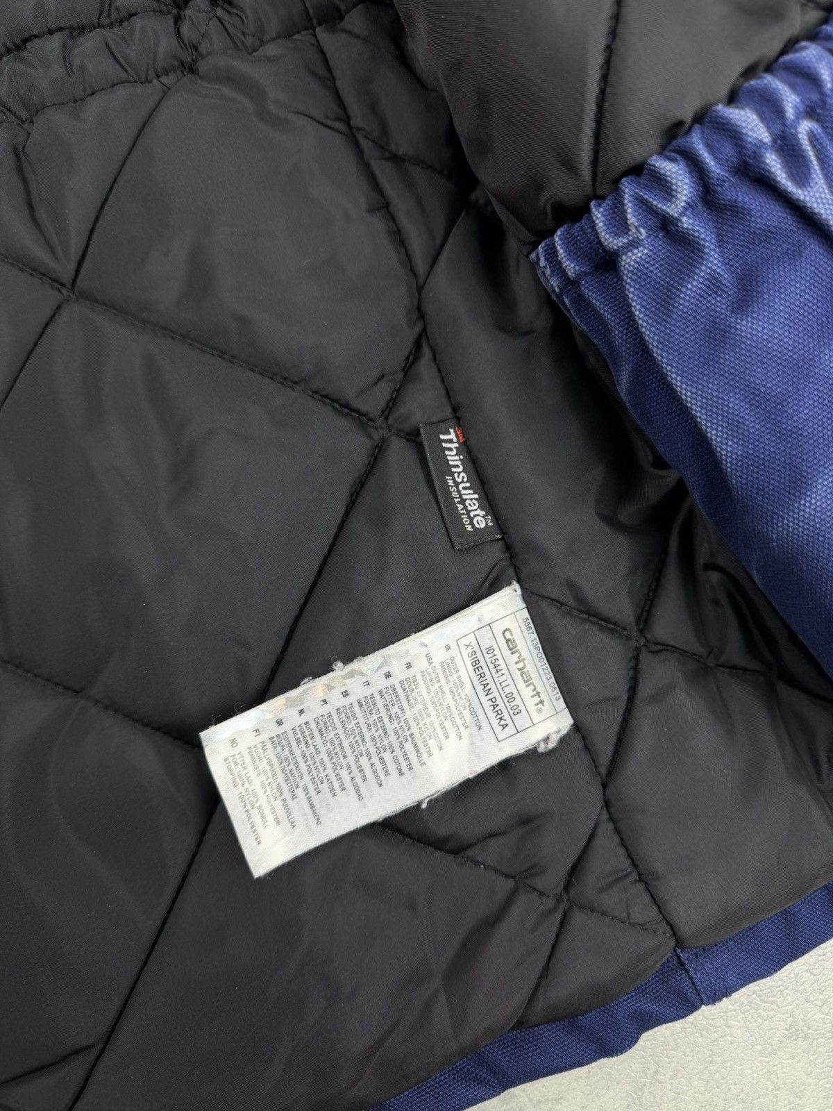 Carhartt Carhartt Siberian Parka Jacket M Navy Thinsulate Hooded Size US M / EU 48-50 / 2 - 15 Thumbnail