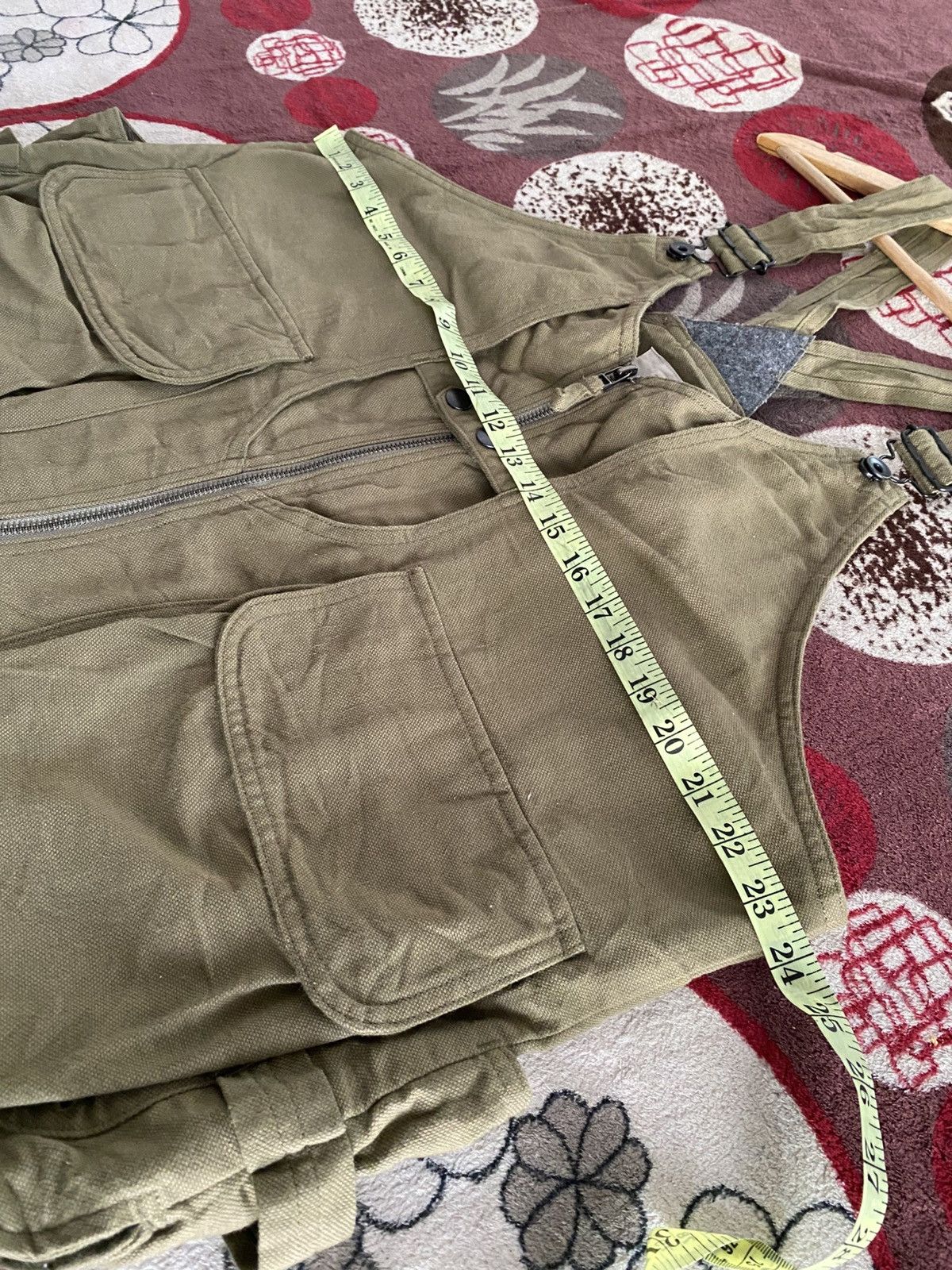 Snow Peak Snow Peak Takibi Vest Made Japan Green Colour Size US L / EU 52-54 / 3 - 9 Thumbnail