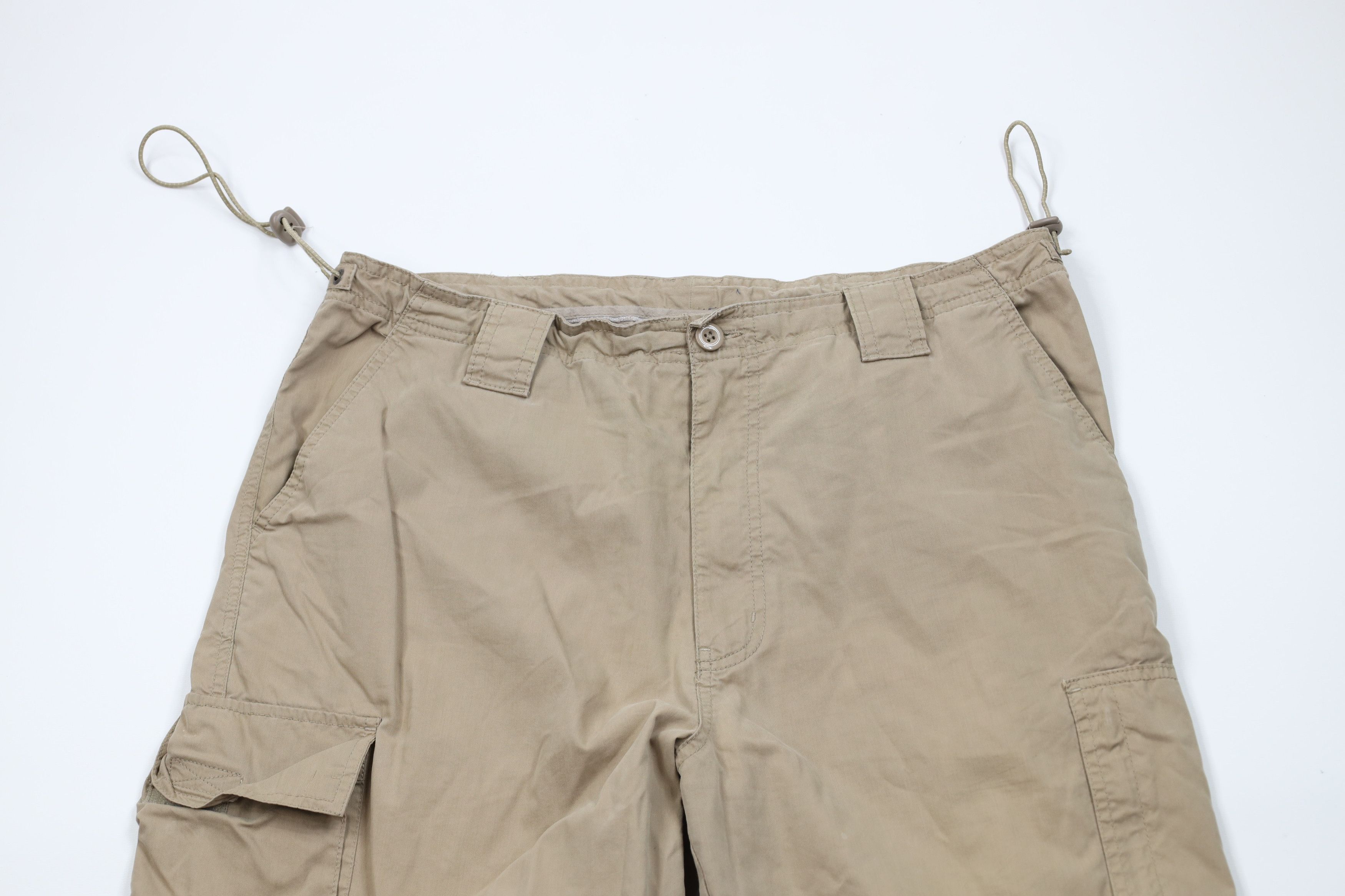 Vintage Vintage 90s Streetwear Convertible Wide Leg Cargo Pants Size US 36 / EU 52 - 2 Thumbnail