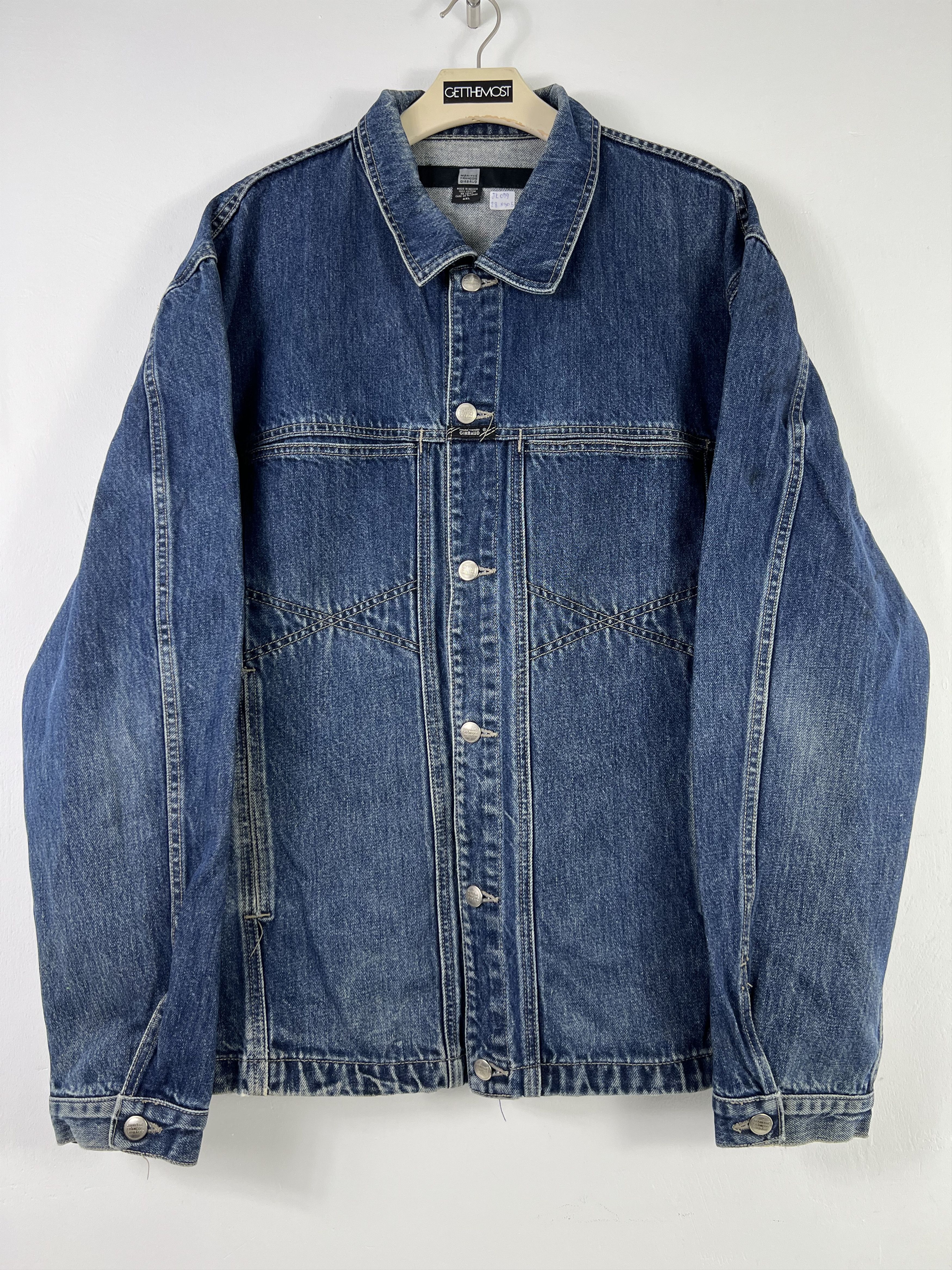 Marithe + Francois Girbaud Vintage Marithe Francois Girbaud Denim Jacket (XXL) JK099 Size US XXL / EU 58 / 5 - 1 Thumbnail