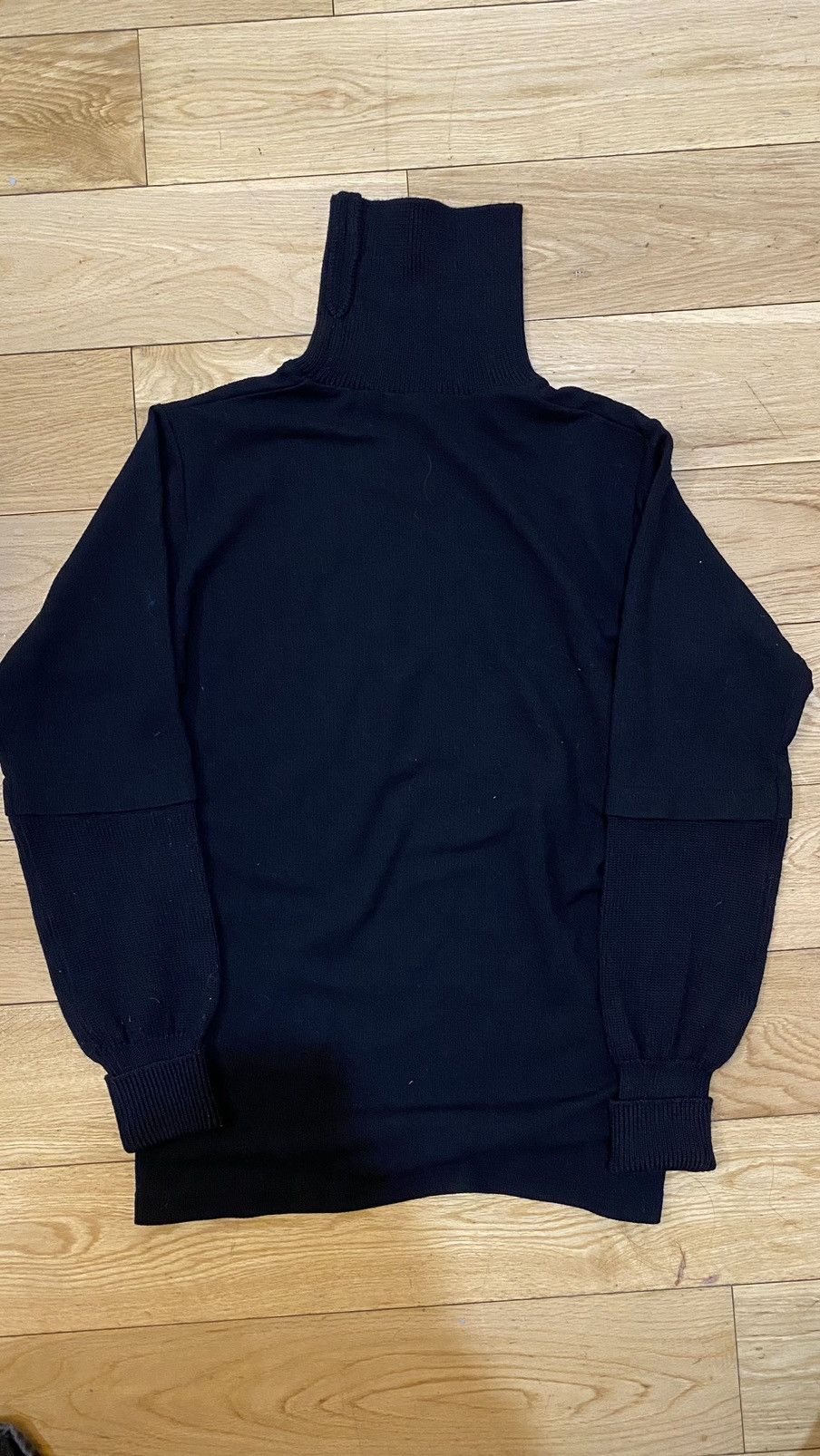 Y's × Yohji Yamamoto AW98 Y's Black Turtleneck Sweater Yohji
