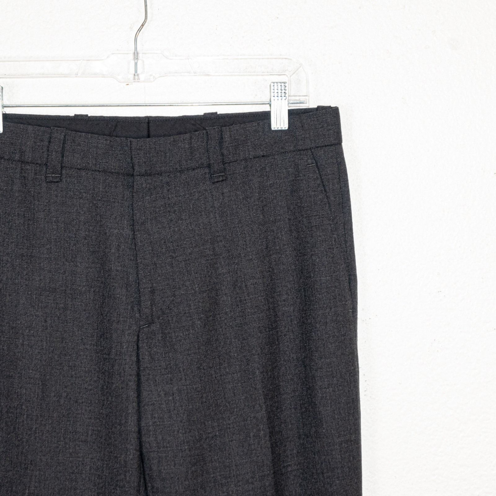 Rag & Bone Rag & Bone size 30 Charcoal Wool Trouser Pants Flat front Size US 30 / EU 46 - 10 Thumbnail