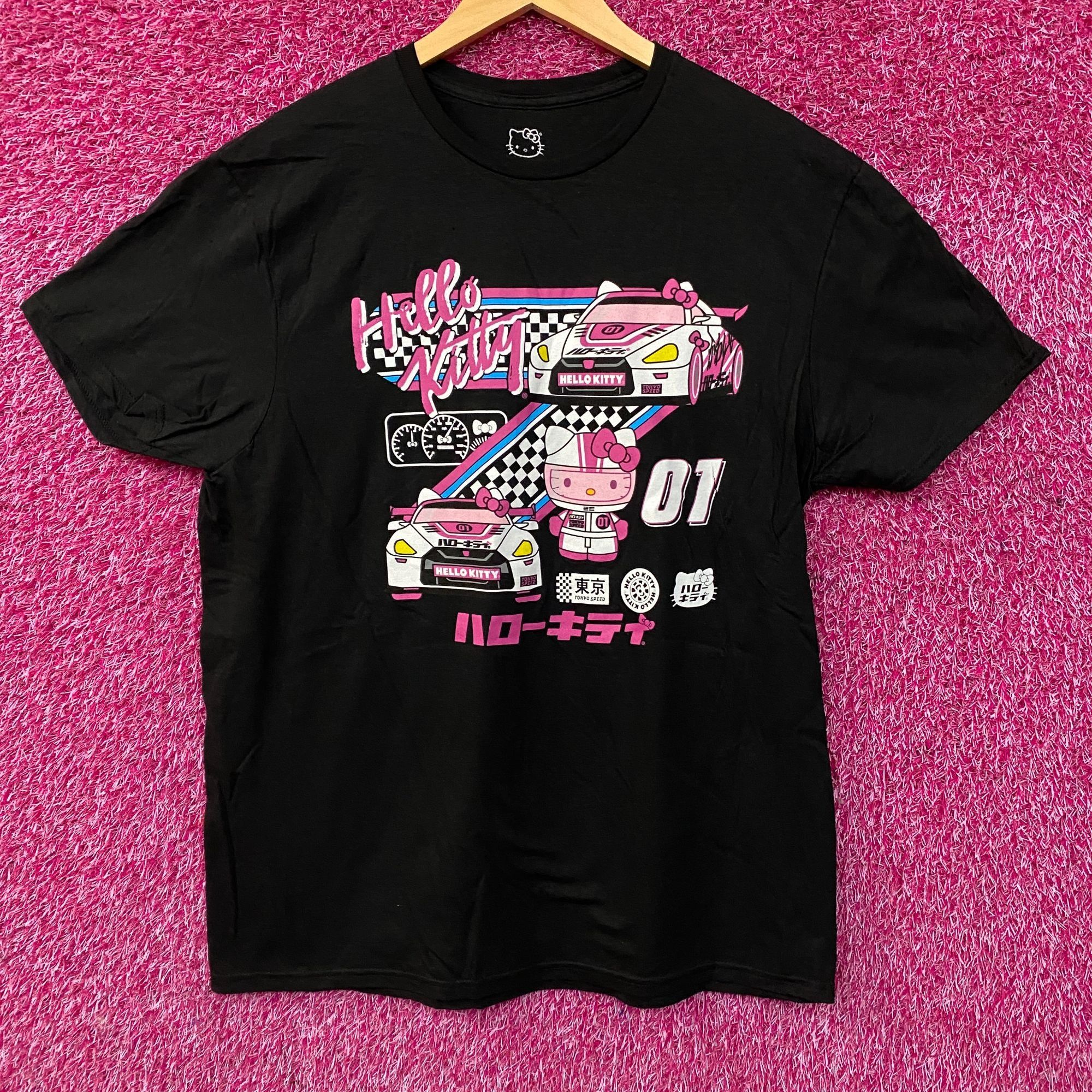 Other Sanrio Hello Kitty Racing Tokyo Speed Cute Graphic T-Shirt L Size L / US 10 / IT 46 - 1 Thumbnail