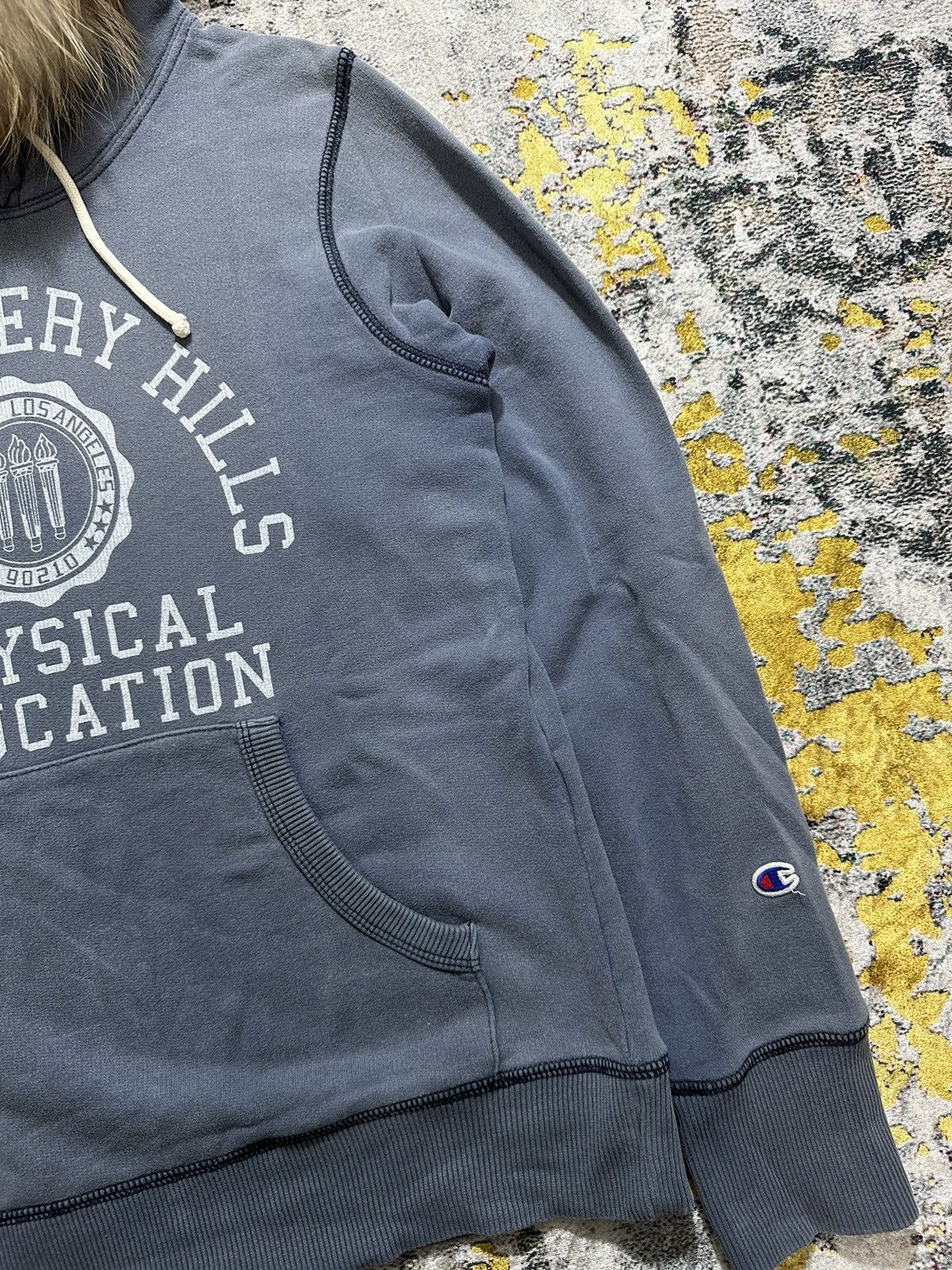 Champion PERFECT FADED OUTER SEAM FUR HOODIE CHAMPION IFSIXWASNINE Size US M / EU 48-50 / 2 - 5 Thumbnail