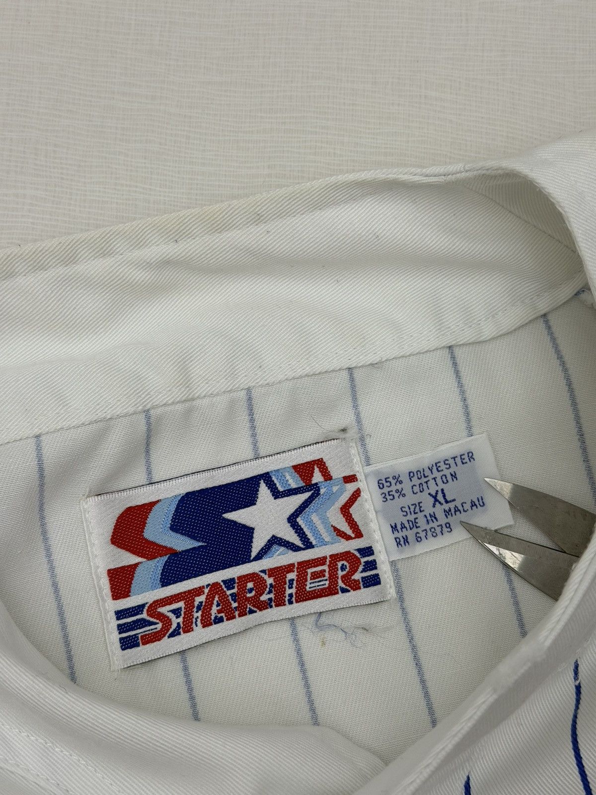 Starter Vintage 80 Los Angeles Dodgers MLB Starter Script Pinstripes Size US XL / EU 56 / 4 - 4 Thumbnail