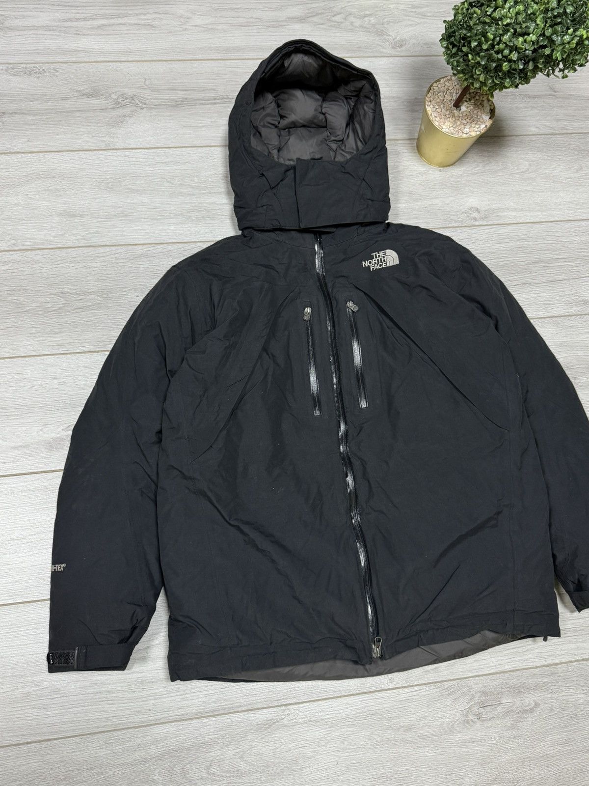 The North Face TNF Himalayan 600 Gore tex vintage puffer down jacket Size US L / EU 52-54 / 3 - 3 Thumbnail