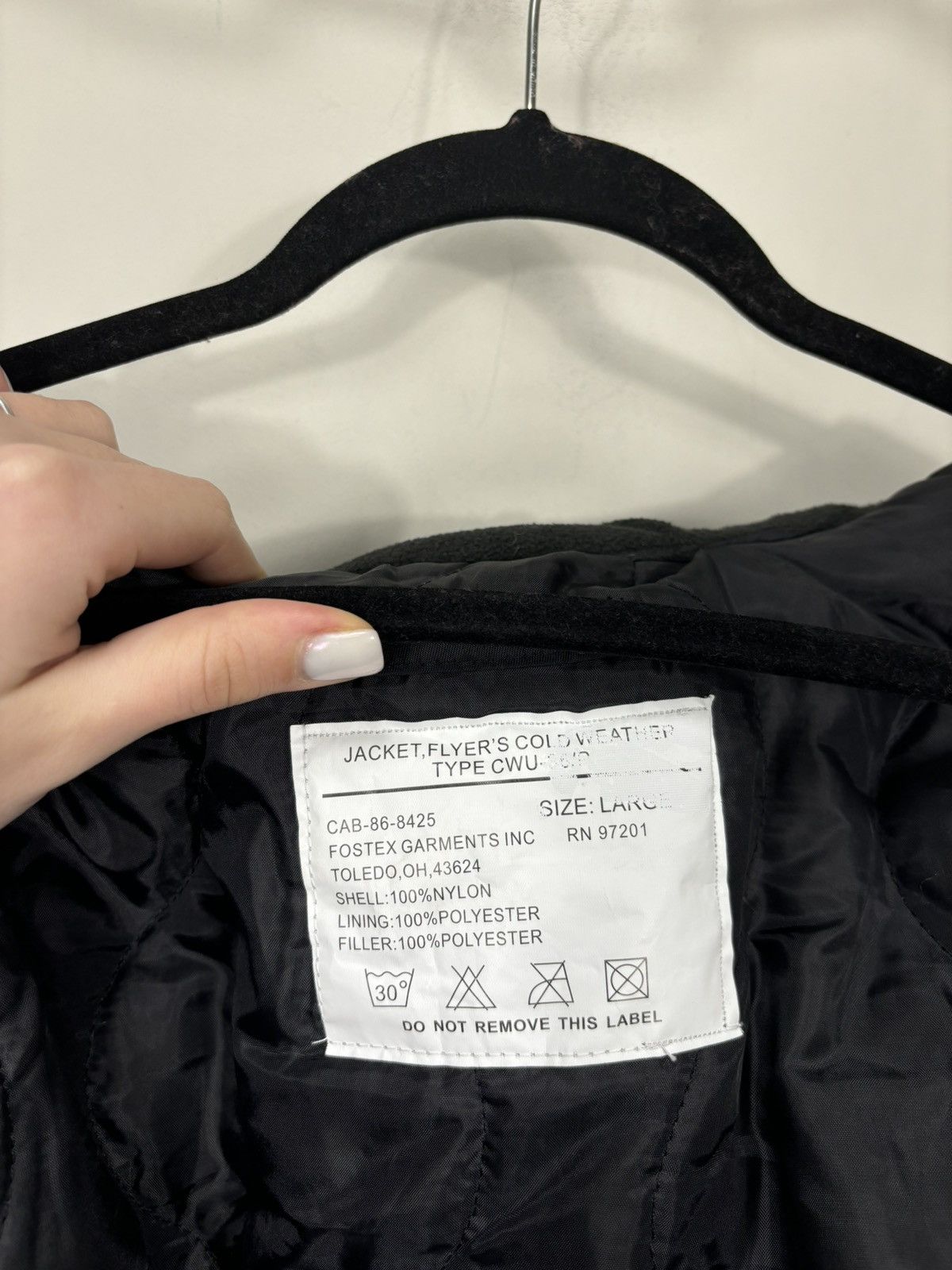 Vintage Vintage CWU-36/P US Air Force Military Flight Bomber Jacket Size US L / EU 52-54 / 3 - 13 Thumbnail