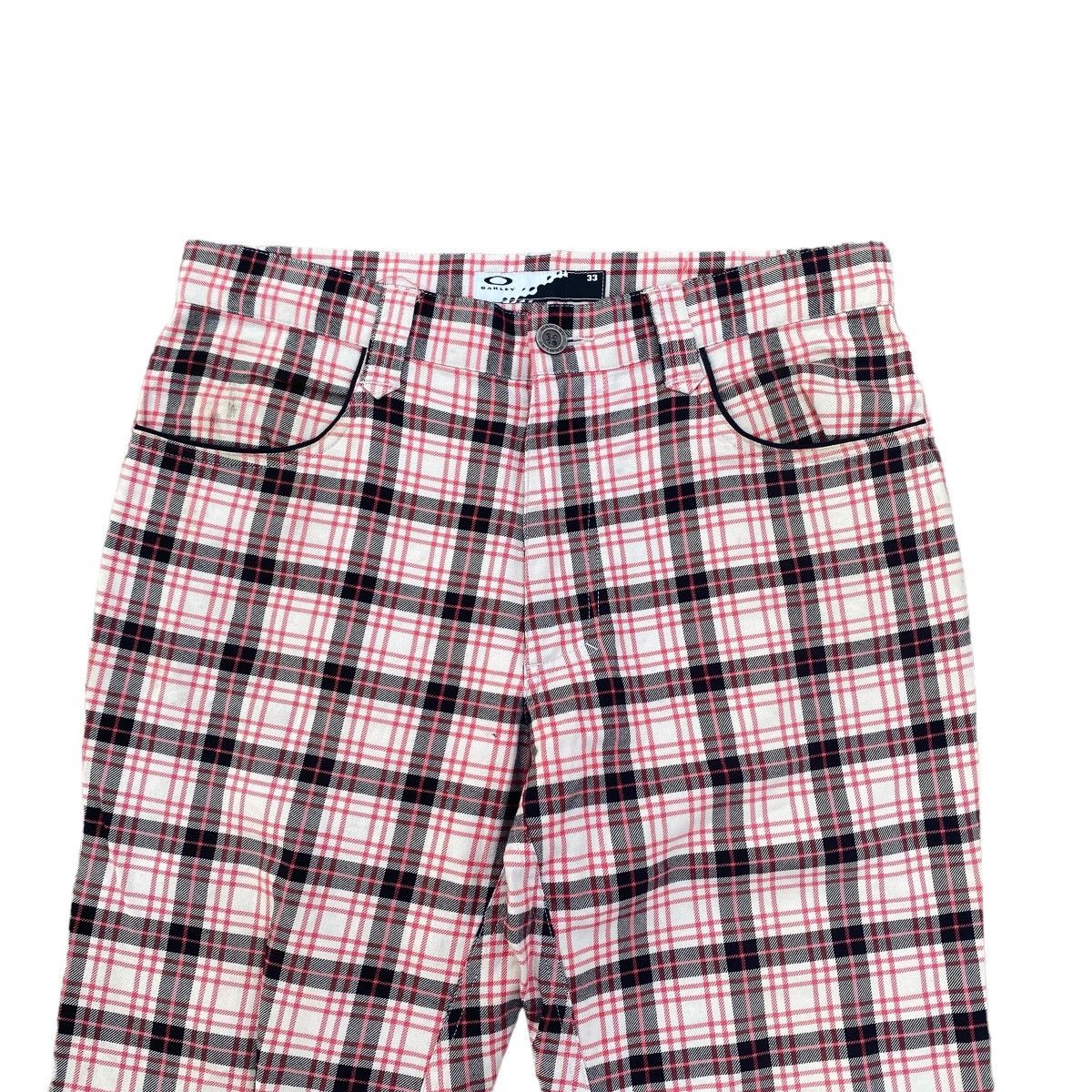 Oakley BlackPink Checkered Flare Size US 33 - 5 Thumbnail