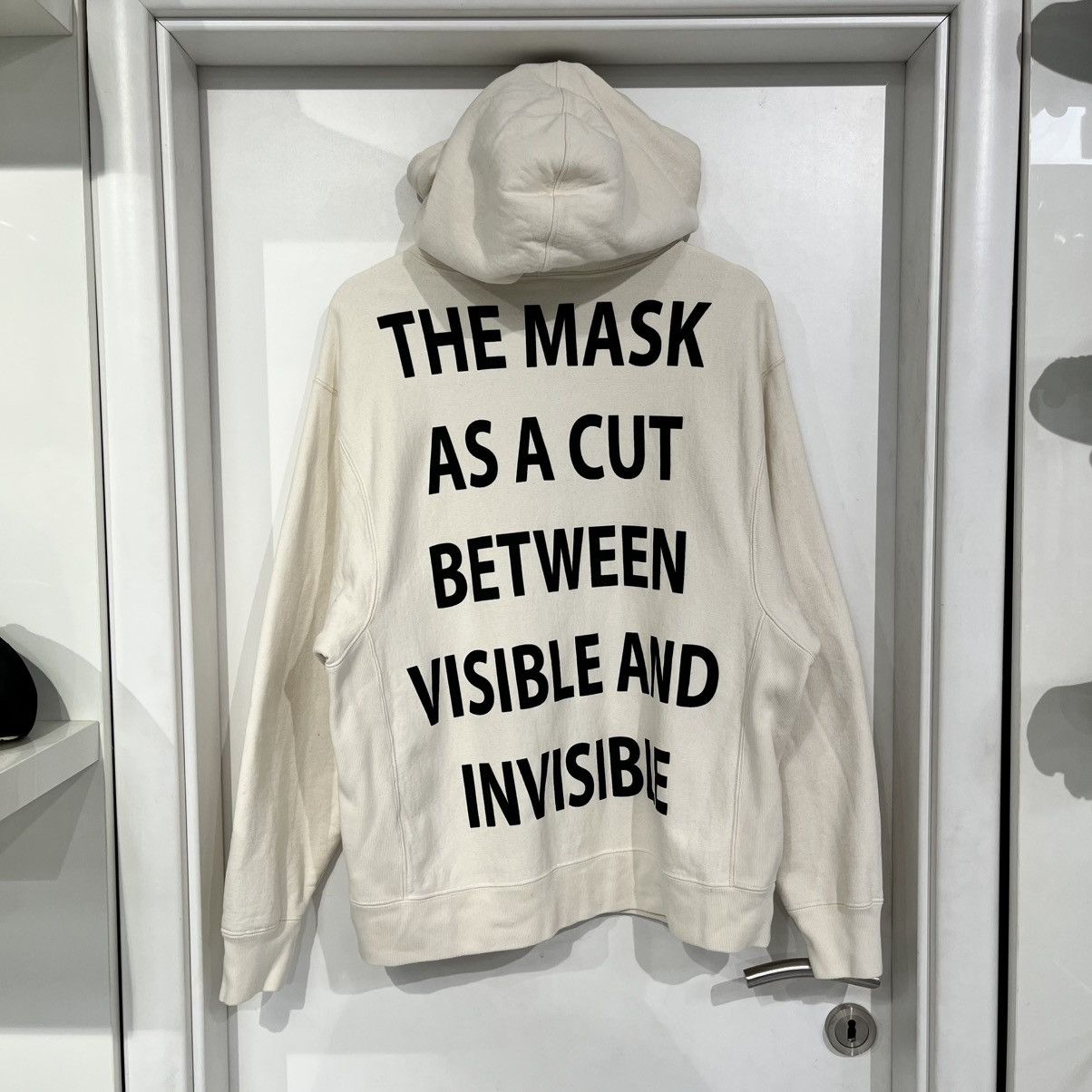 Gucci Gucci Manifesto Mask Hoodie White Size US M / EU 48-50 / 2 - 3 Thumbnail