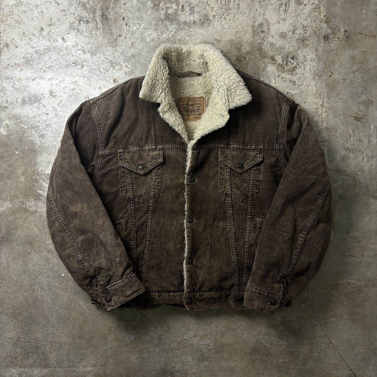 image of Levis x Vintage Levi’S Corduroy Jacket in Brown, Men's (Size XL)