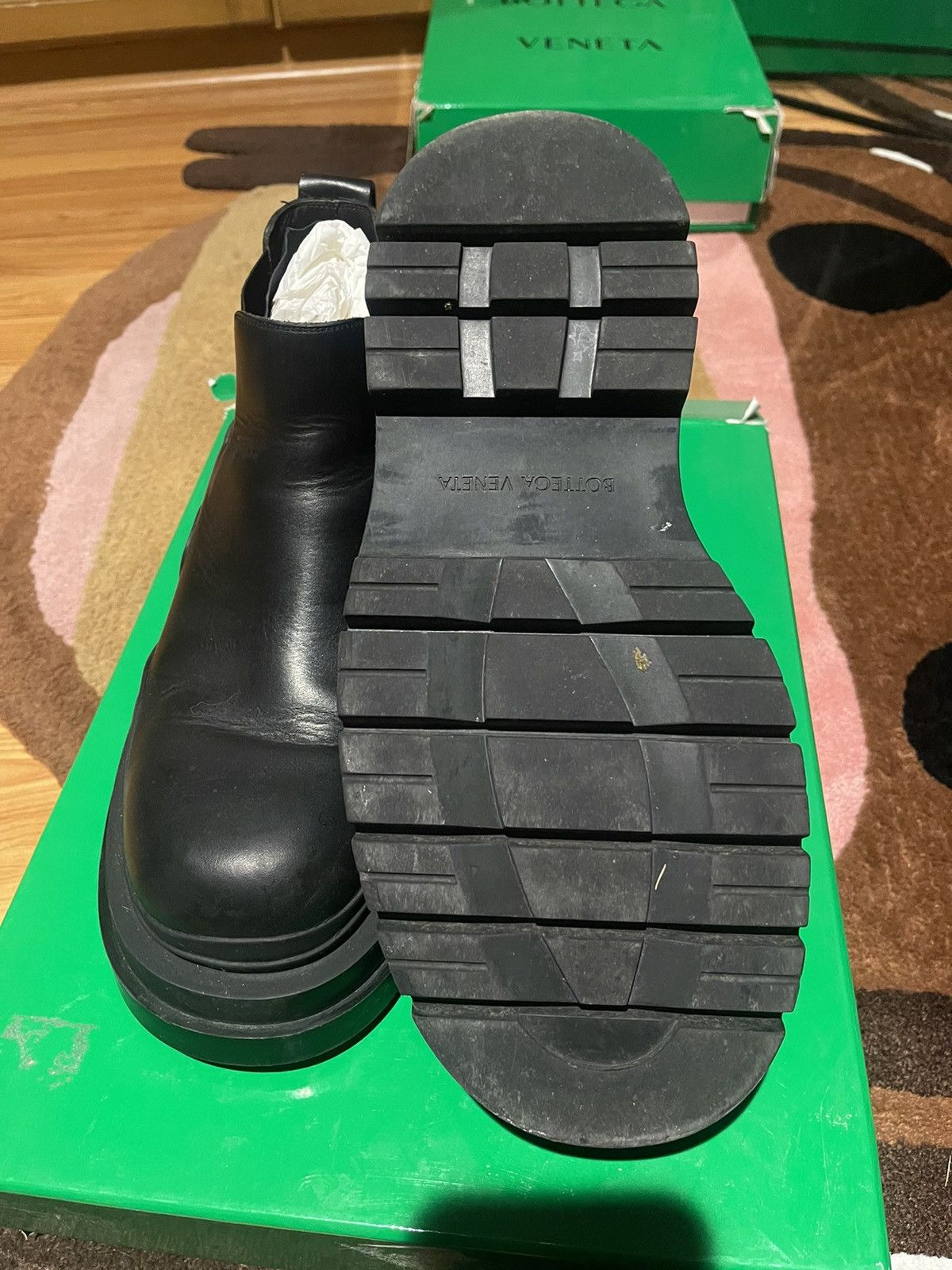 Bottega Veneta Bottega Veneta Tire Boots Size US 10 / EU 43 - 3 Thumbnail